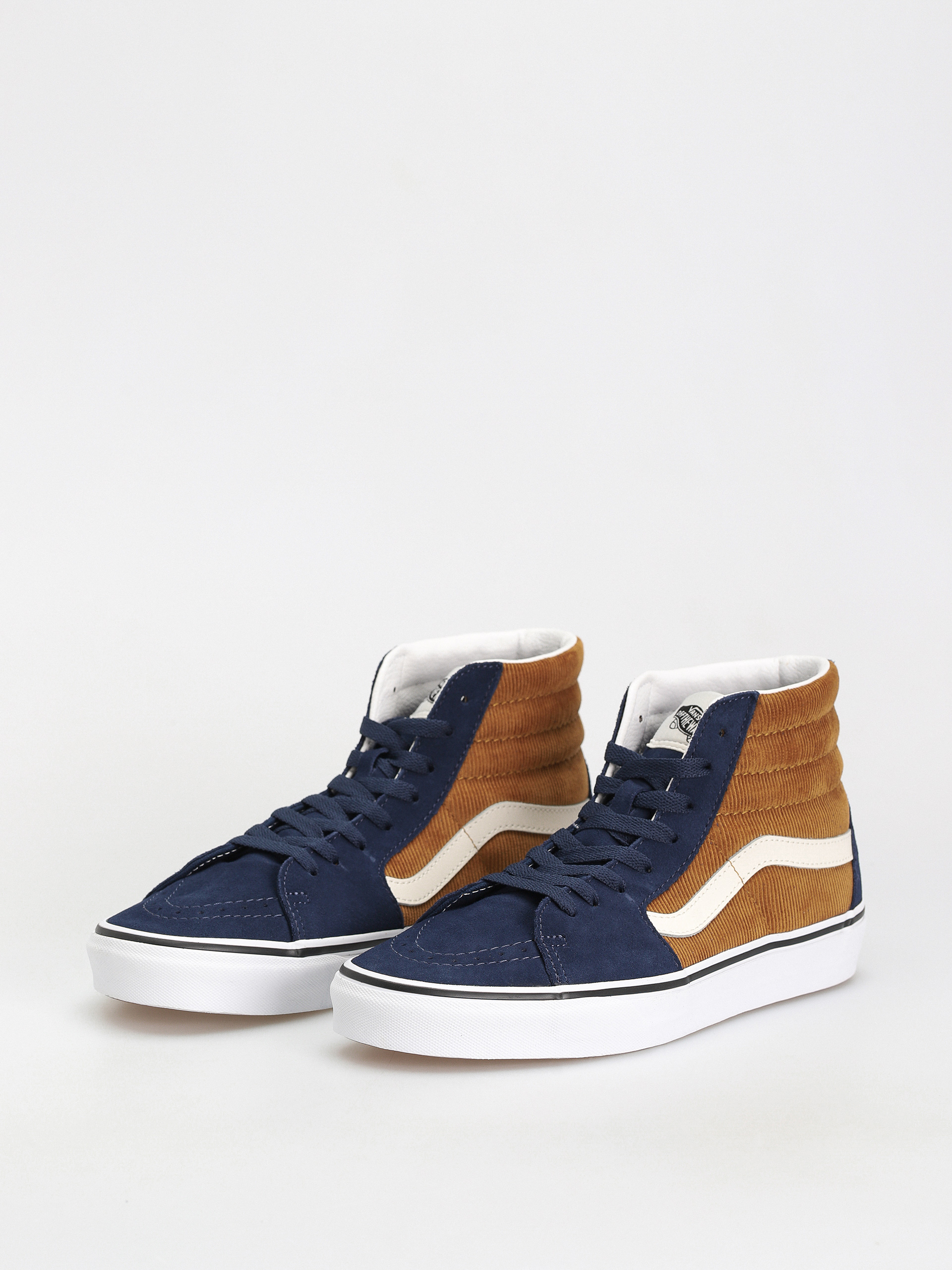 Pantofi Vans Sk8 Hi (mini cord blue/brown)