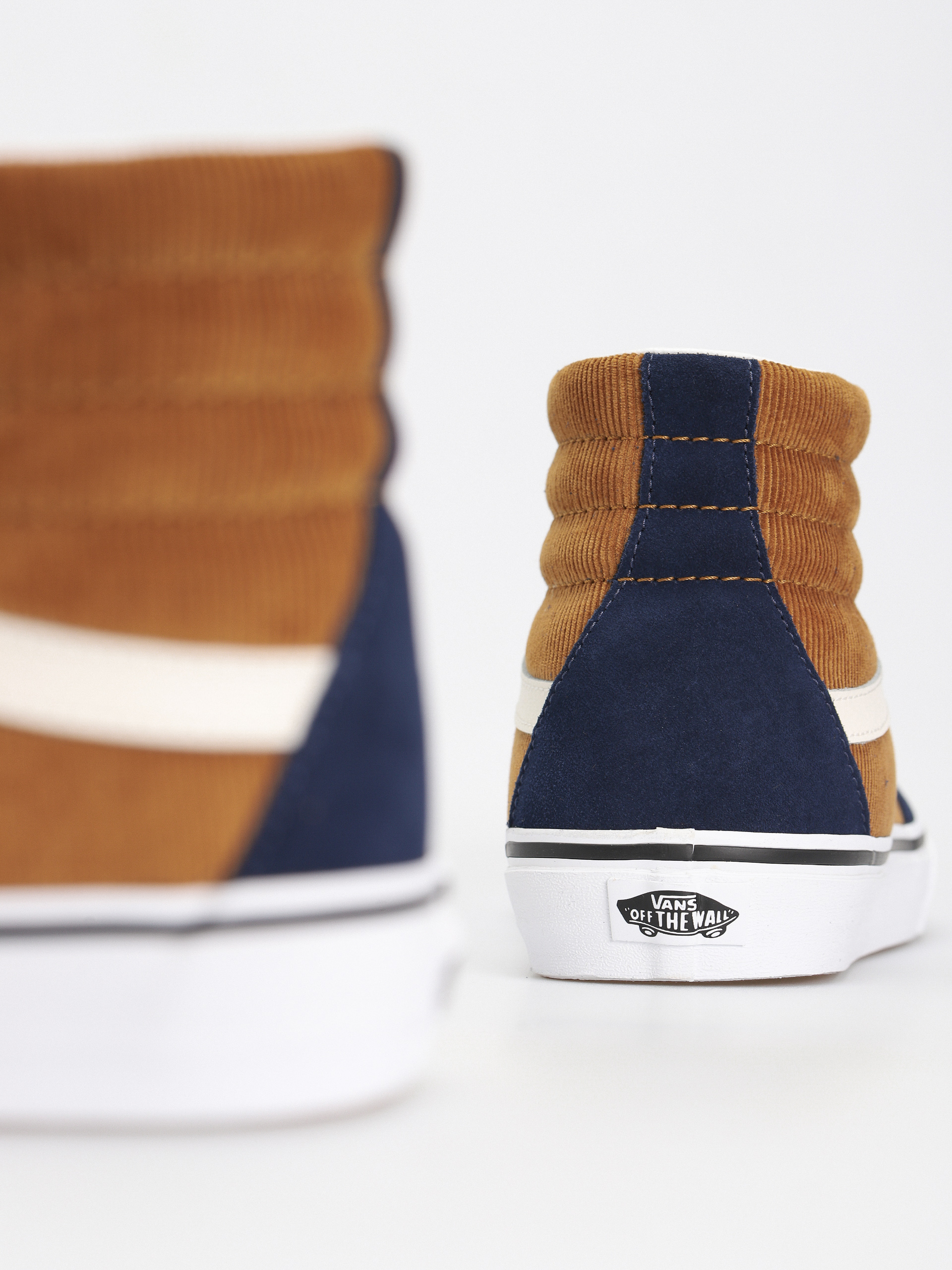 Pantofi Vans Sk8 Hi (mini cord blue/brown)