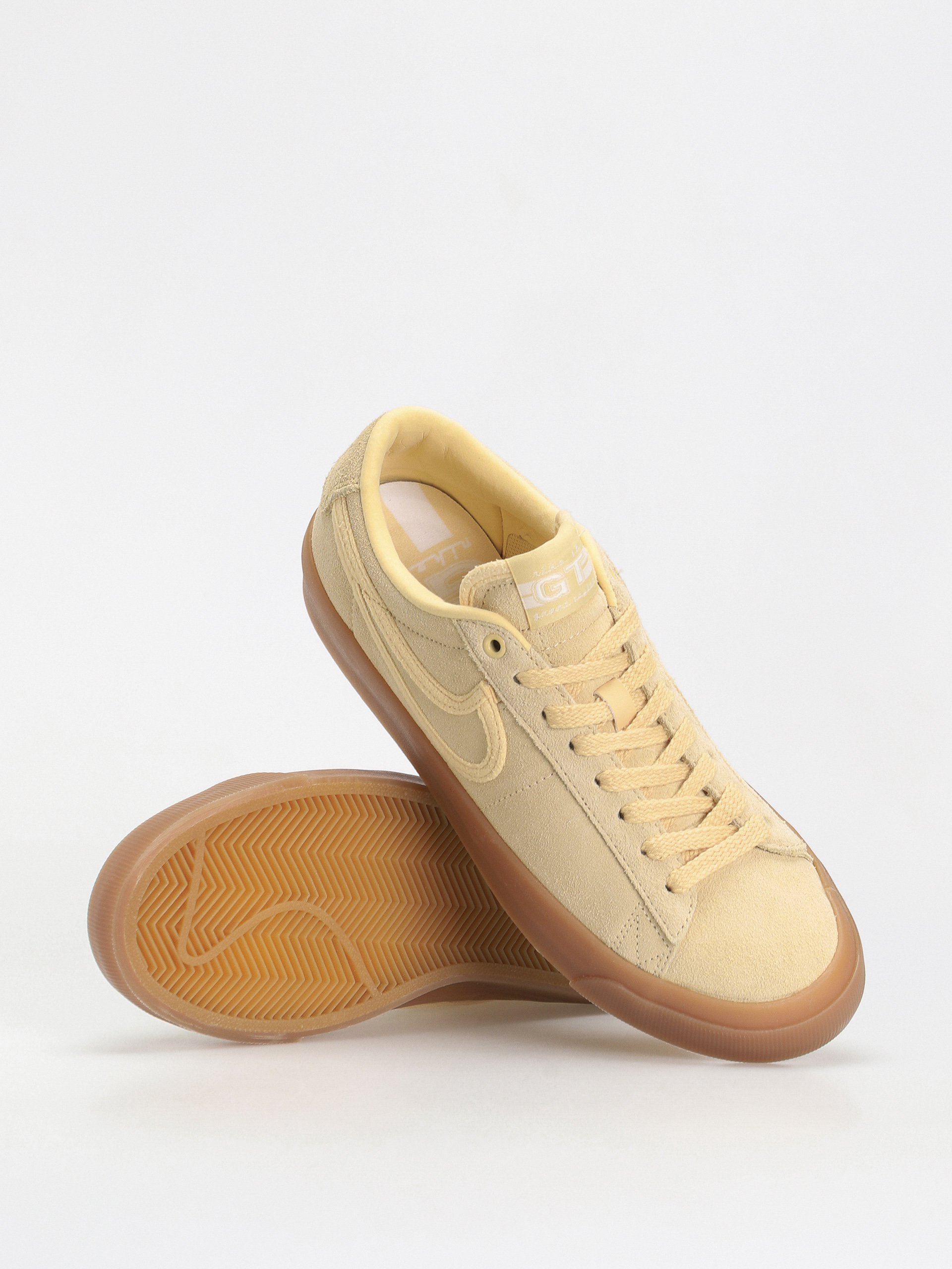Pantofi Nike SB Blazer Low Pro Gt Prm (pale vanilla/pale vanilla pale vanilla)
