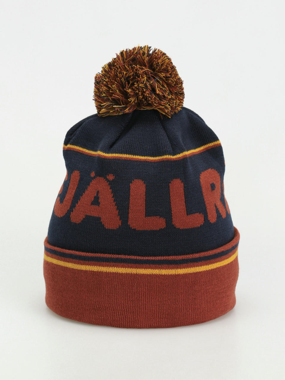 Căciulă Fjallraven Pom (autumn leaf/dark navy)