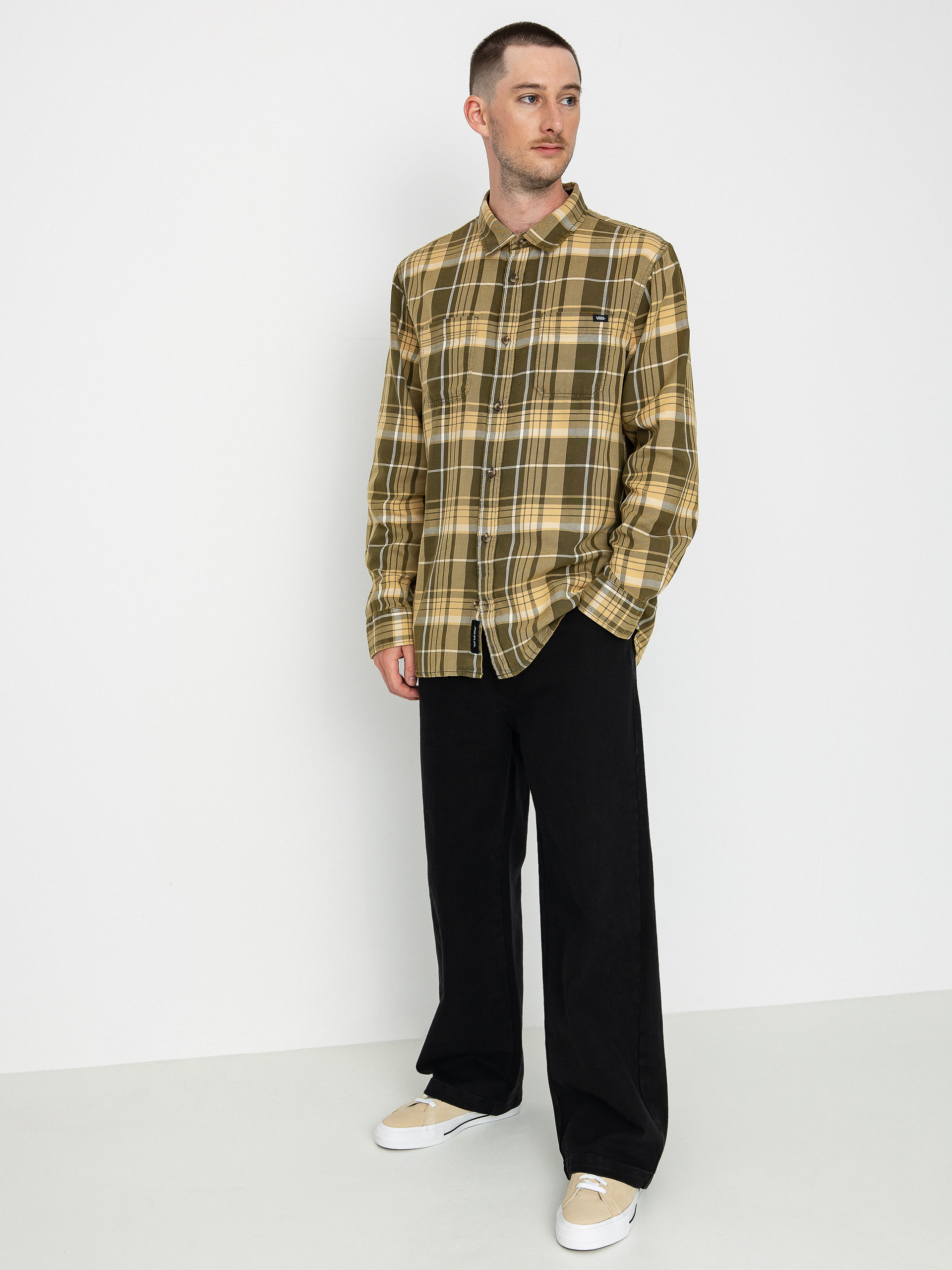 Cămașă Vans Peddington Ls Woven (grape leaf/taos taupe)