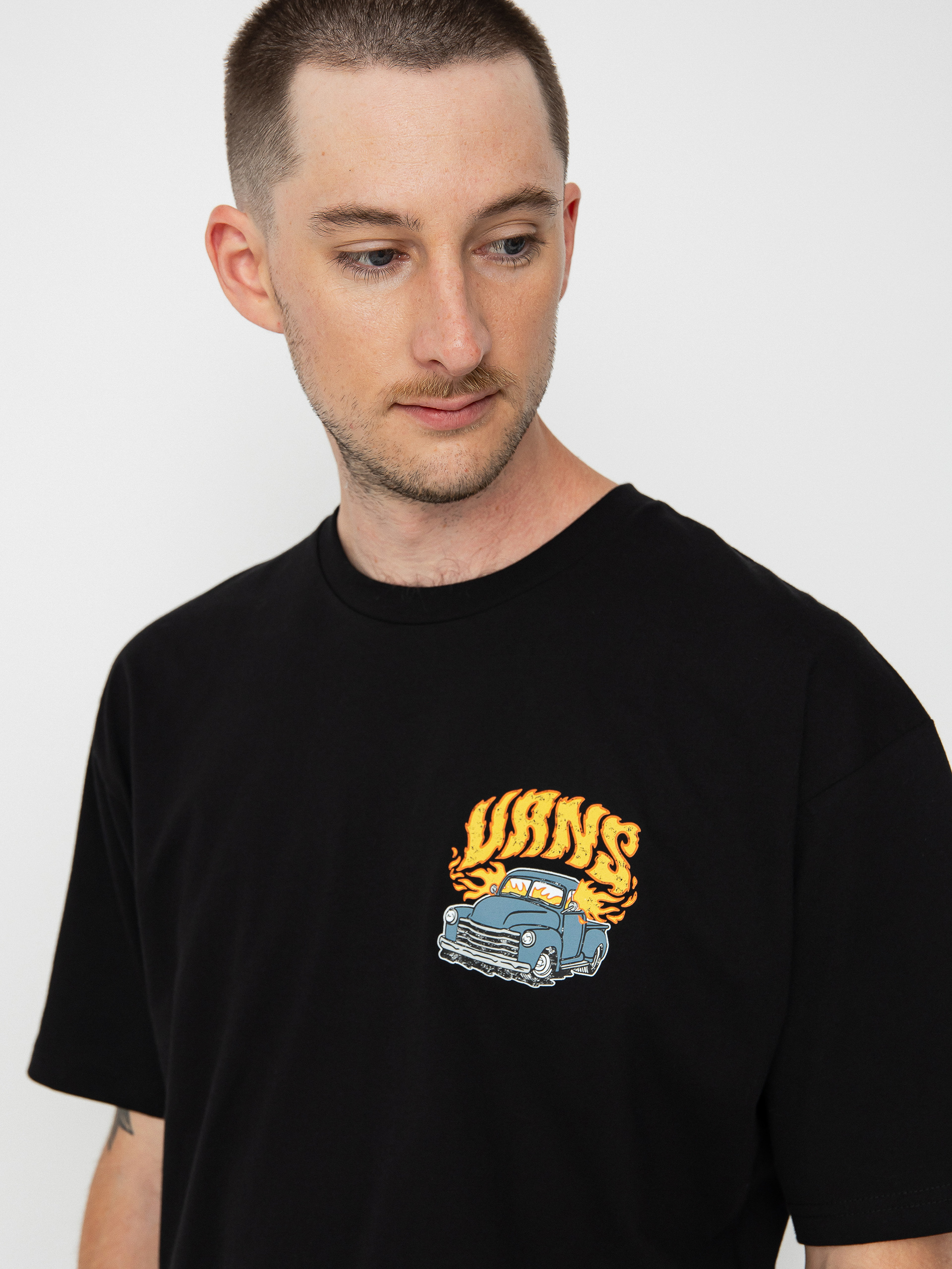 Tricou Vans Running On Empty (black)