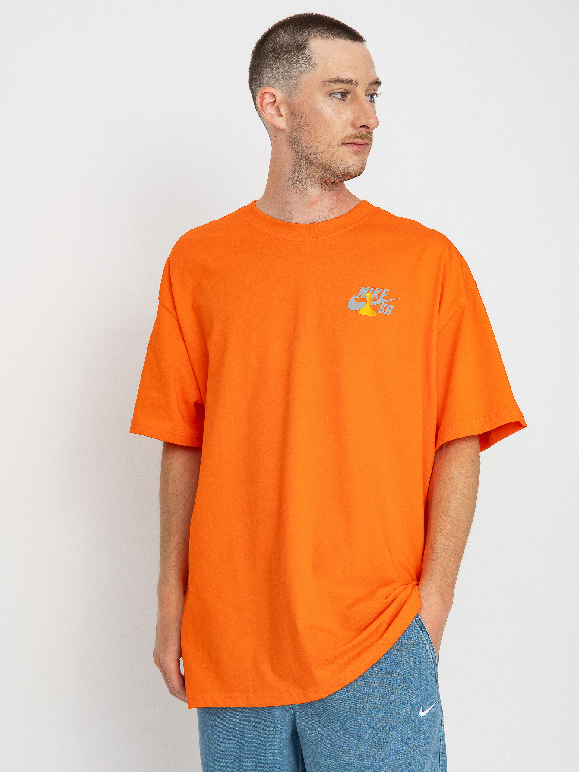 Tricou Nike SB Muni (safety orange)