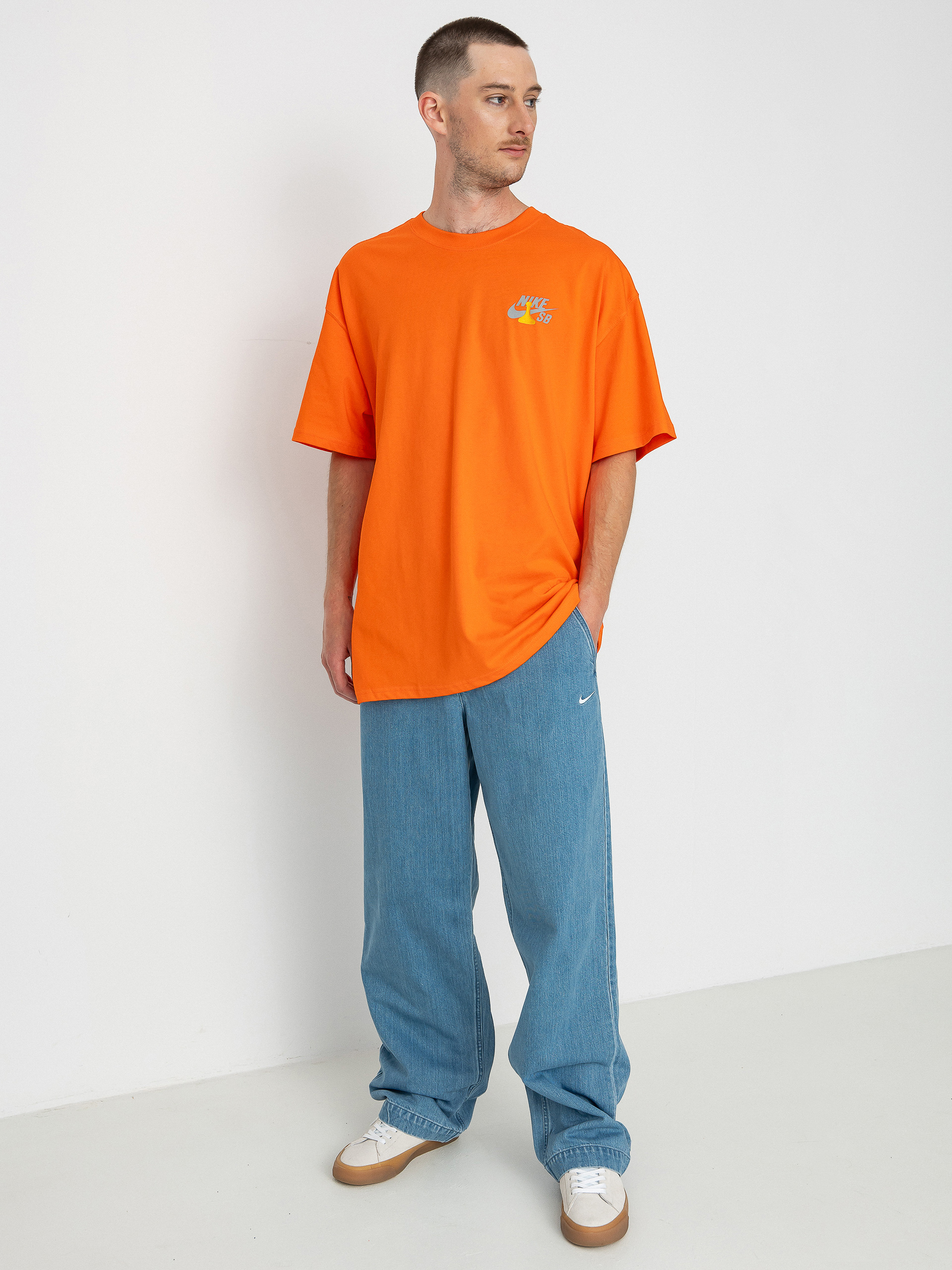 Tricou Nike SB Muni (safety orange)