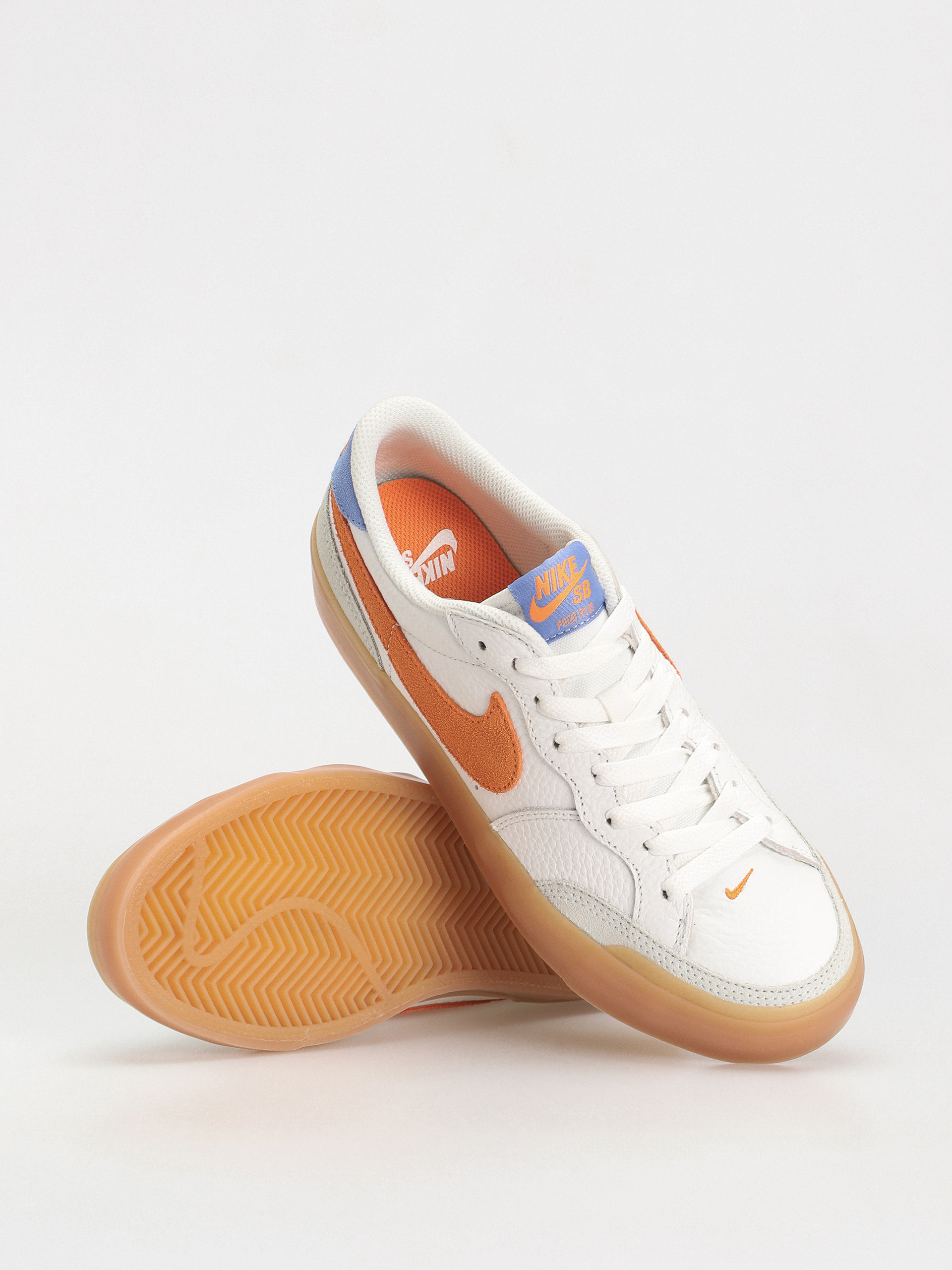 Pantofi Nike SB Zoom Pogo Plus Premium (summit white/bright mandarin)