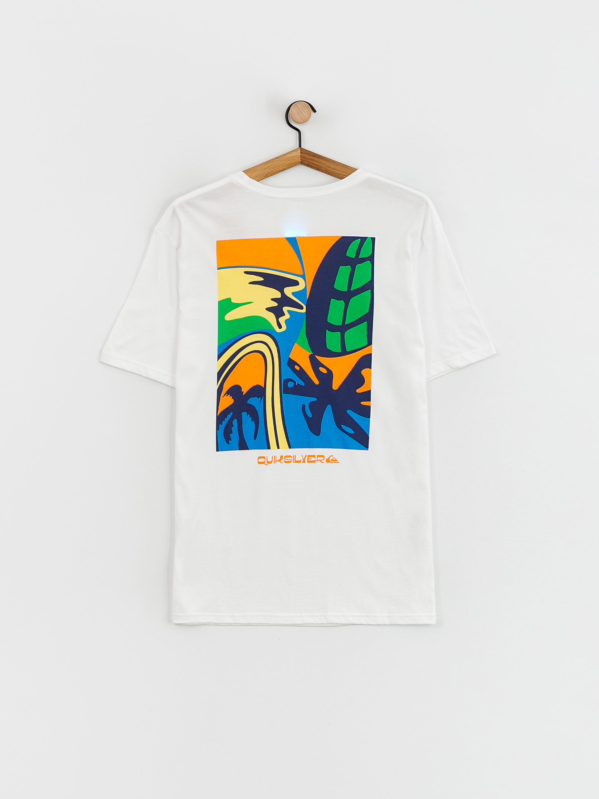 Tricou Quiksilver Weird Trip (white)
