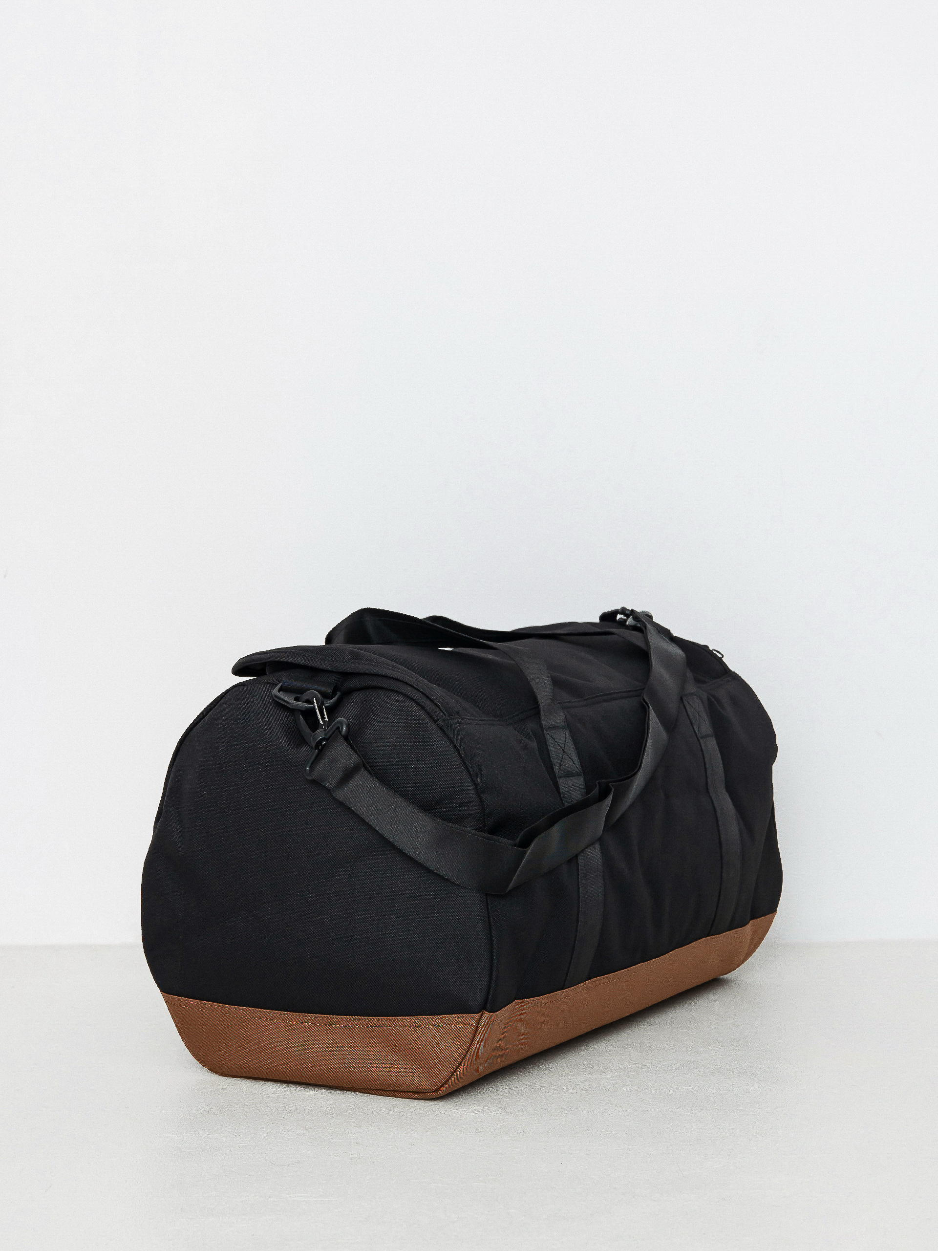 Geantă Herschel Supply Co. Heritage Duffle (black/saddle brown)