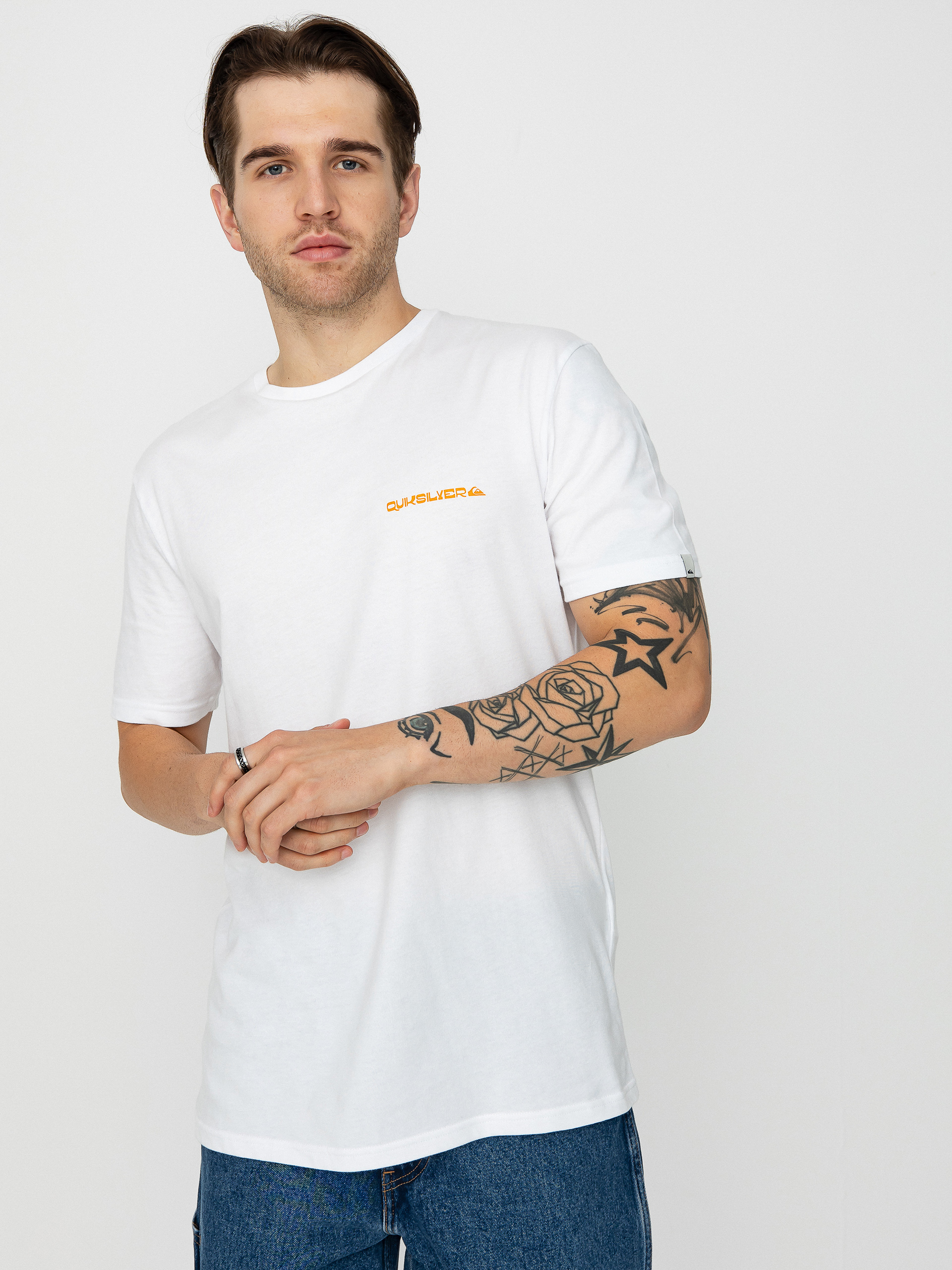 Tricou Quiksilver Weird Trip (white)