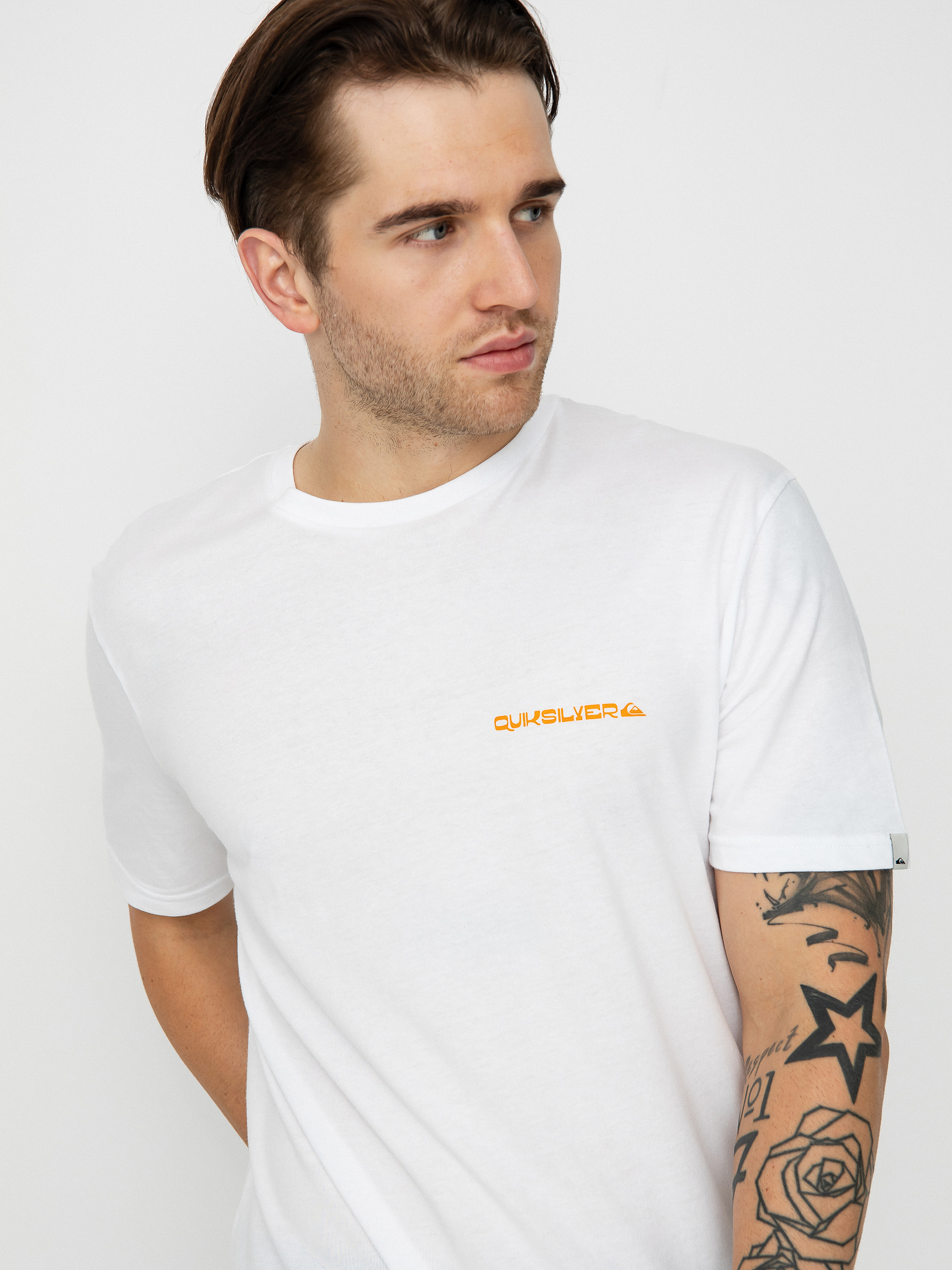 Tricou Quiksilver Weird Trip (white)