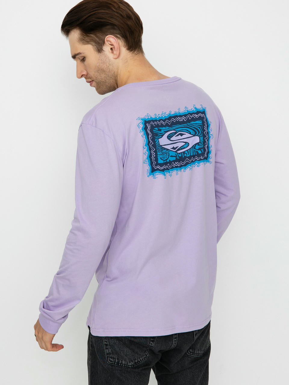 Longsleeve Quiksilver Taking Roots (purple rose)