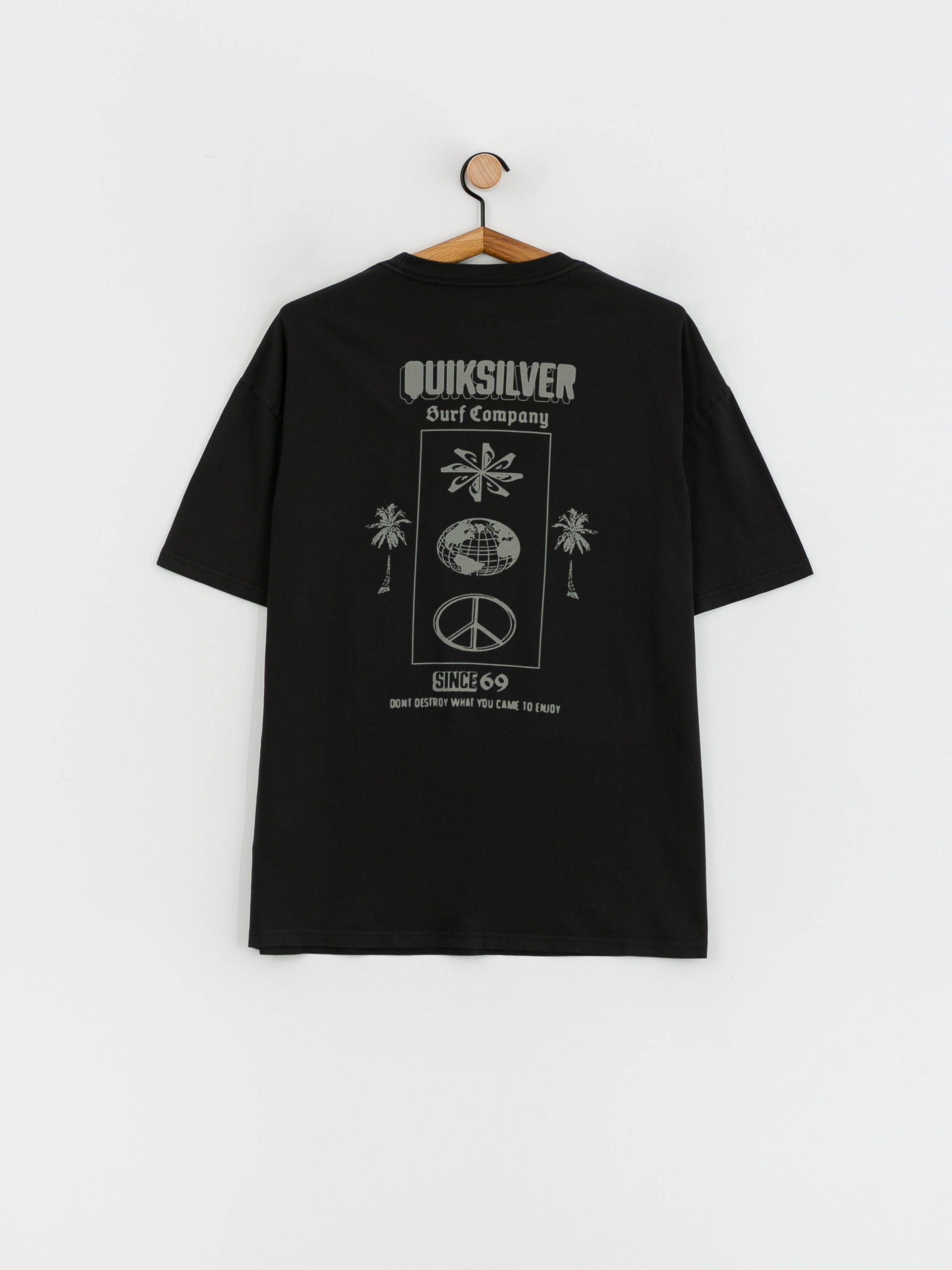 Tricou Quiksilver Quik Ways (black)
