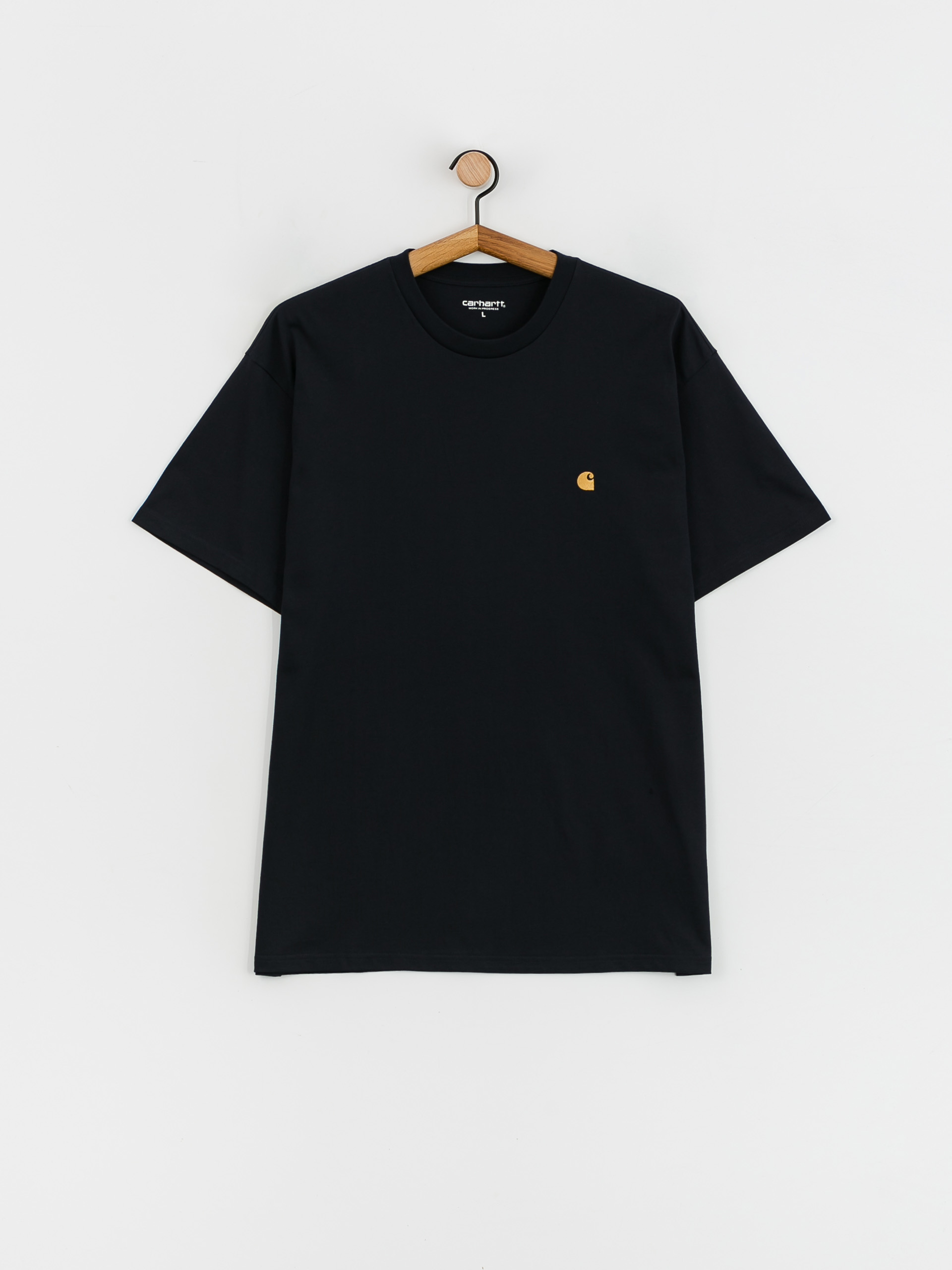 Tricou Carhartt WIP Chase (dark navy/gold)