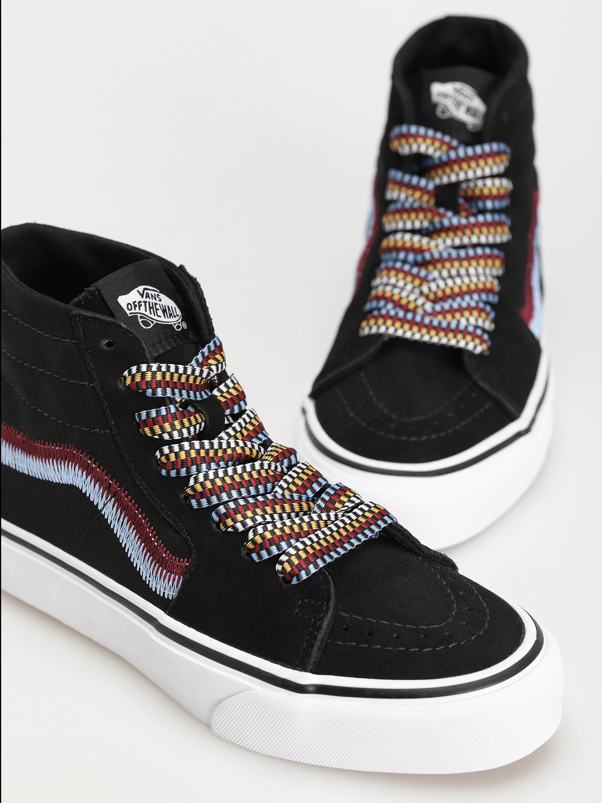 Pantofi Vans Sk8 Hi Tapered (embroidery black)