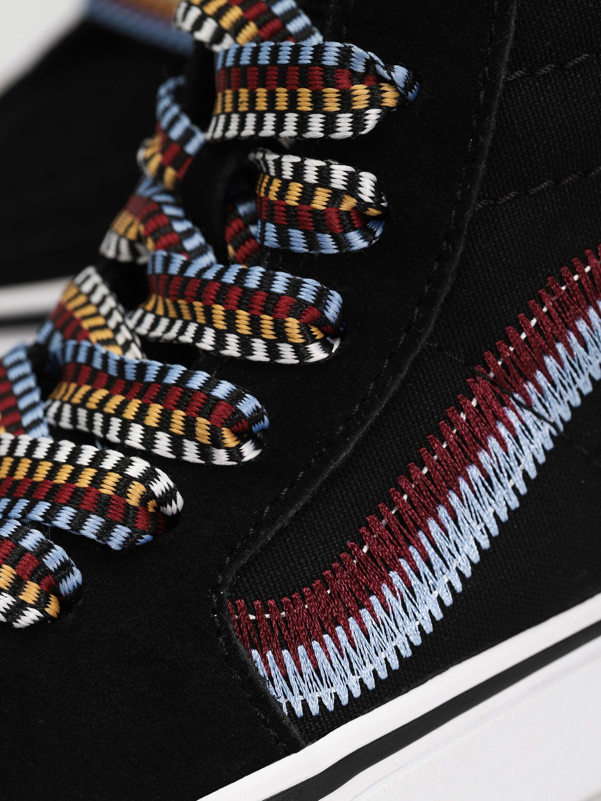 Pantofi Vans Sk8 Hi Tapered (embroidery black)