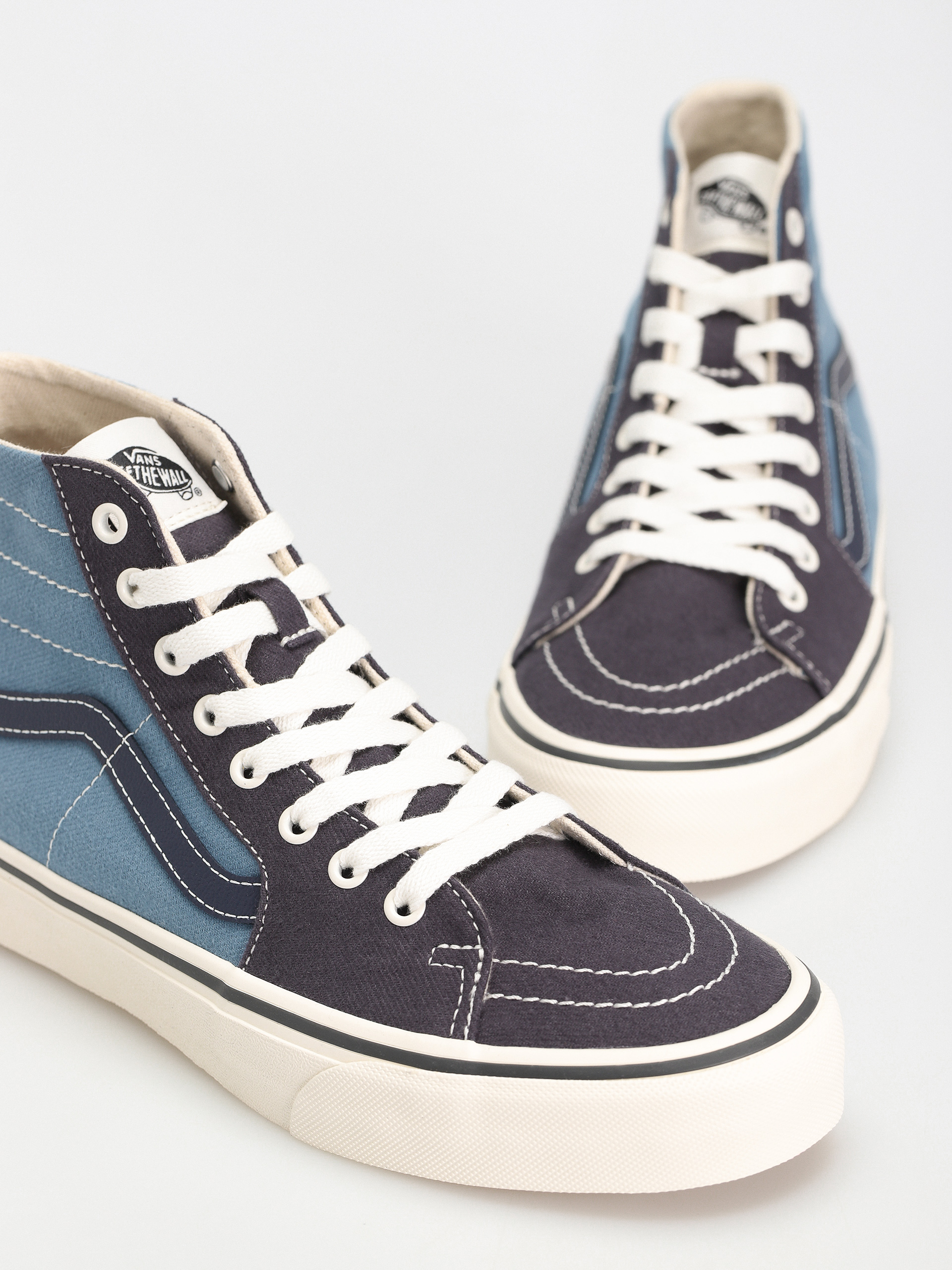 Pantofi Vans Sk8 Hi Tapered Vr3 (twill blue multi)