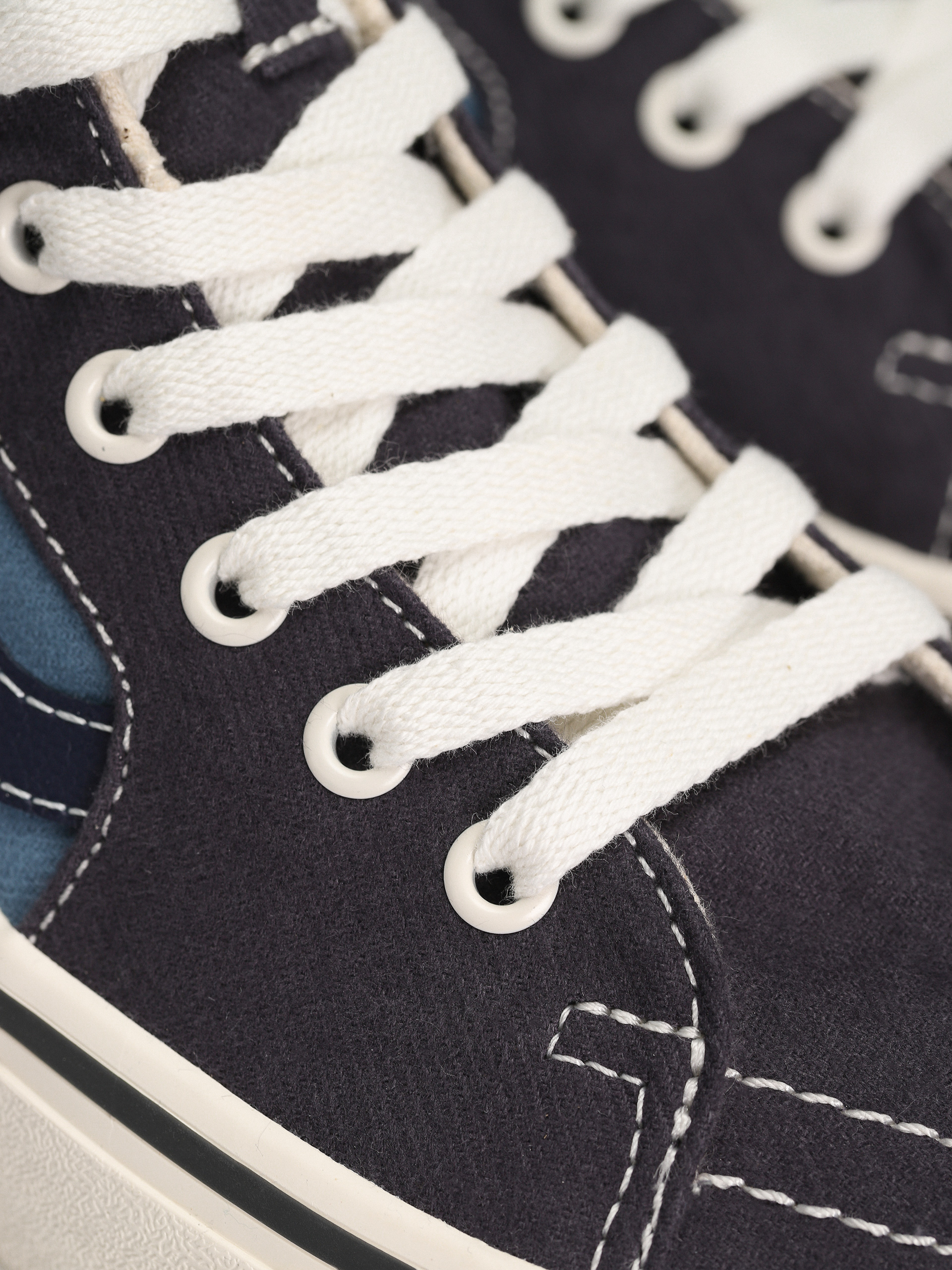 Pantofi Vans Sk8 Hi Tapered Vr3 (twill blue multi)