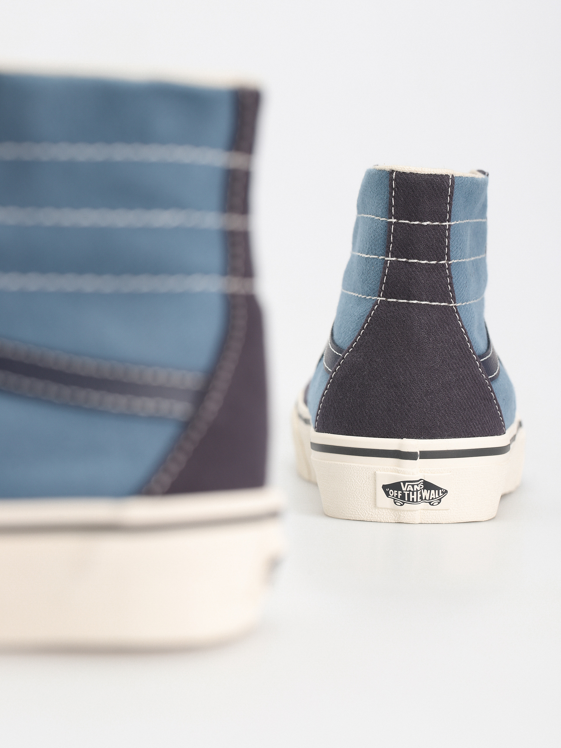 Pantofi Vans Sk8 Hi Tapered Vr3 (twill blue multi)