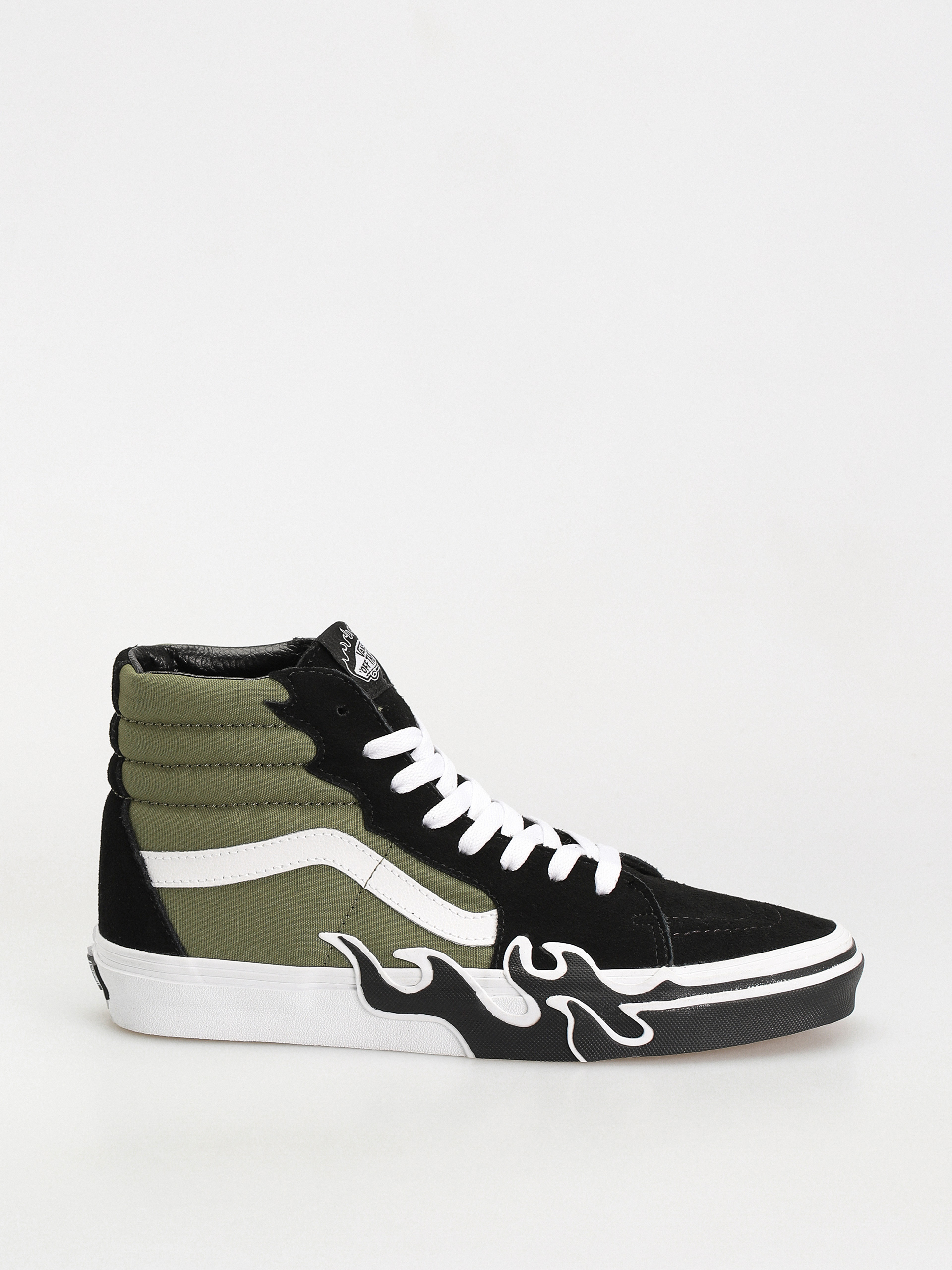 Pantofi Vans Sk8 Hi Flame (loden green)