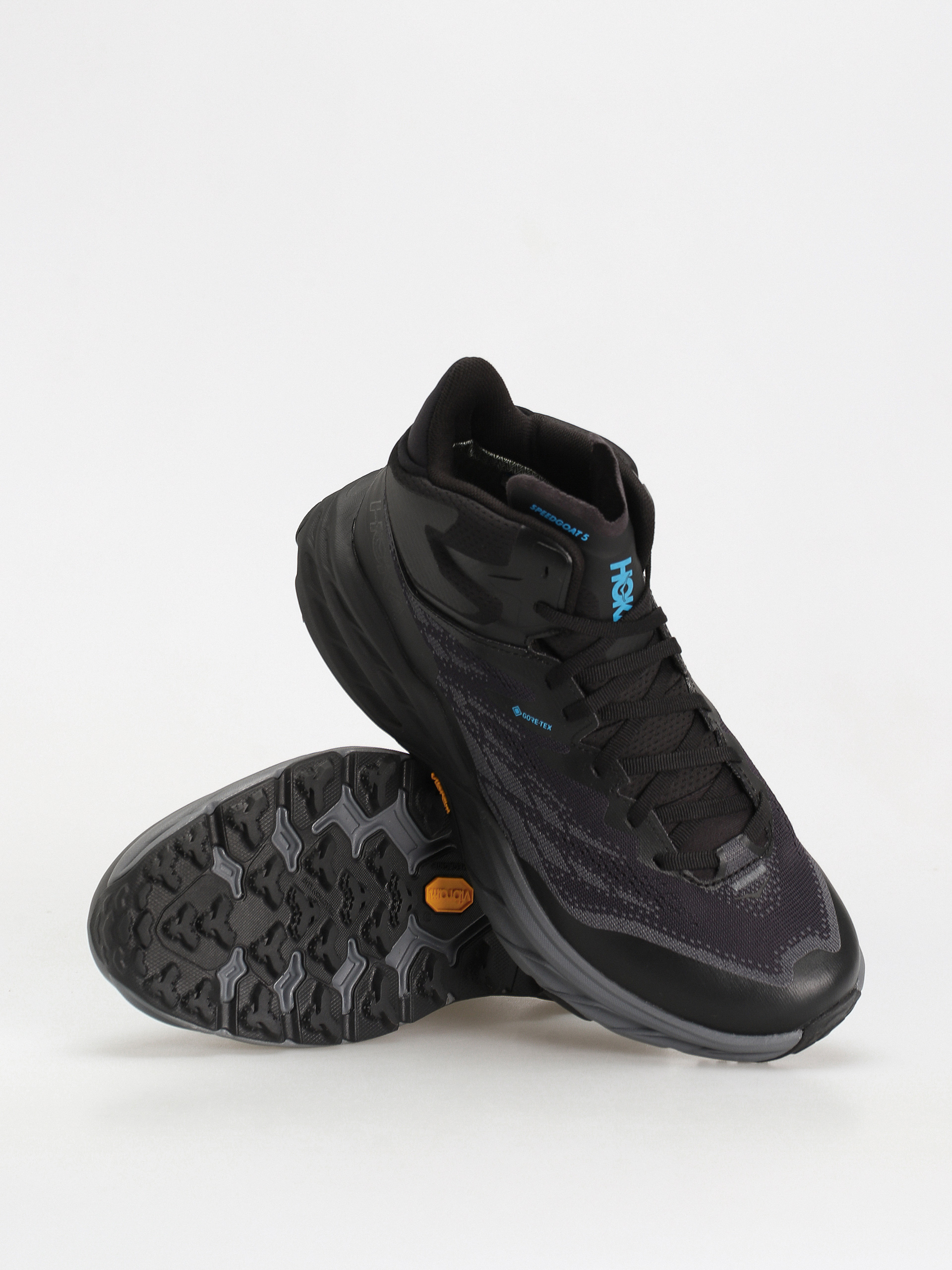 Pantofi Hoka Speedgoat 5 Mid GTX (black/black)
