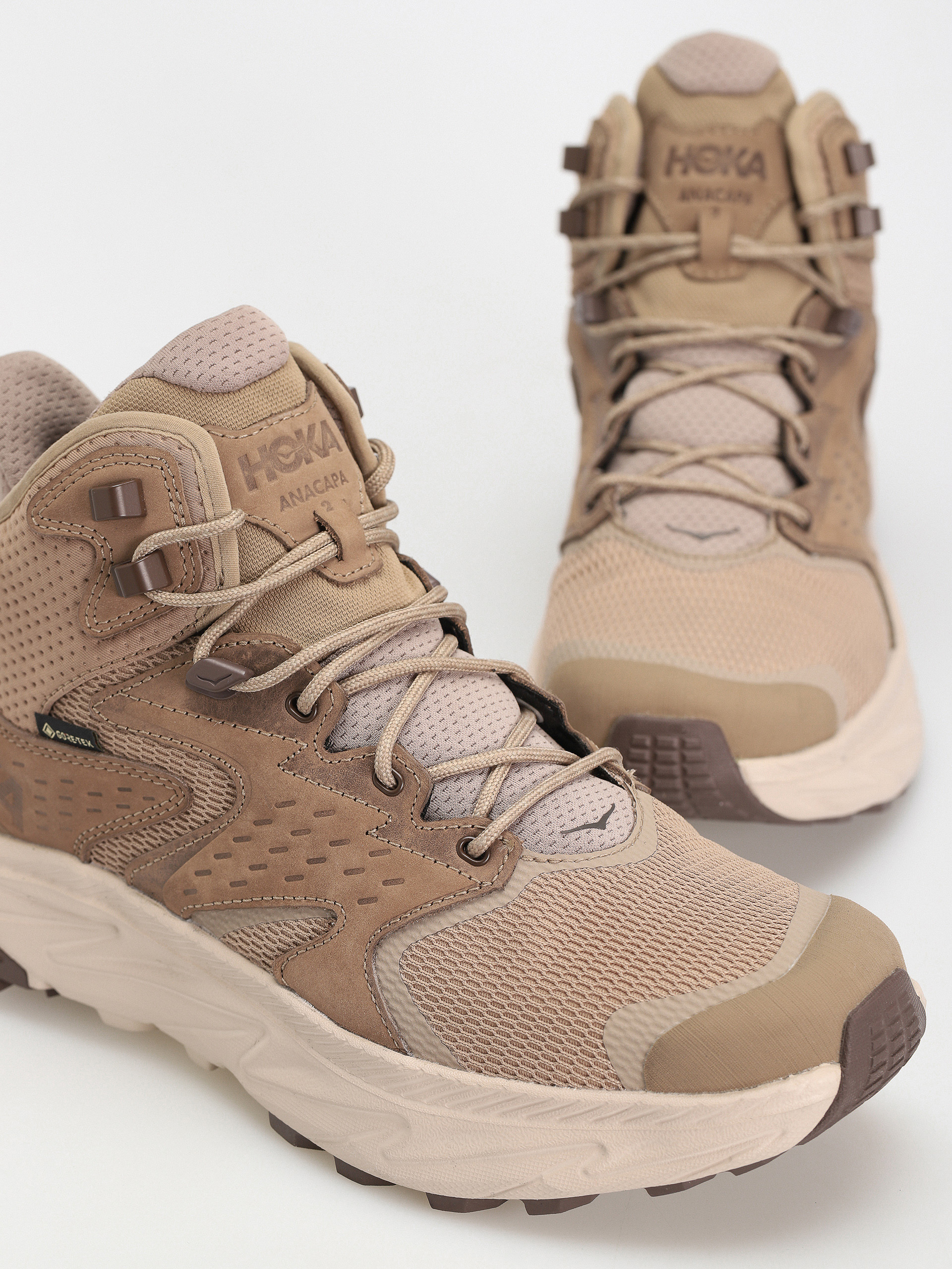 Pantofi Hoka Anacapa 2 Mid GTX (black/black)