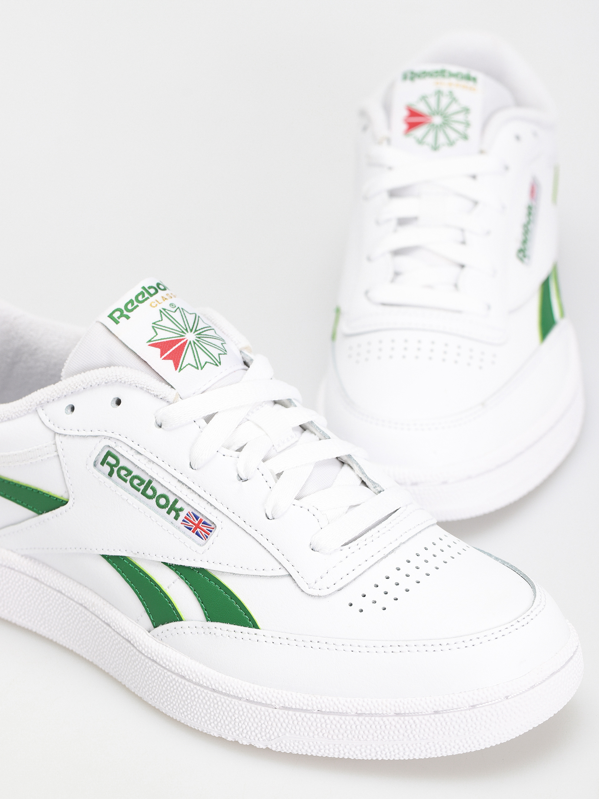 Pantofi Reebok Club C Revenge (ftwwht/glegrn/ftwwht)