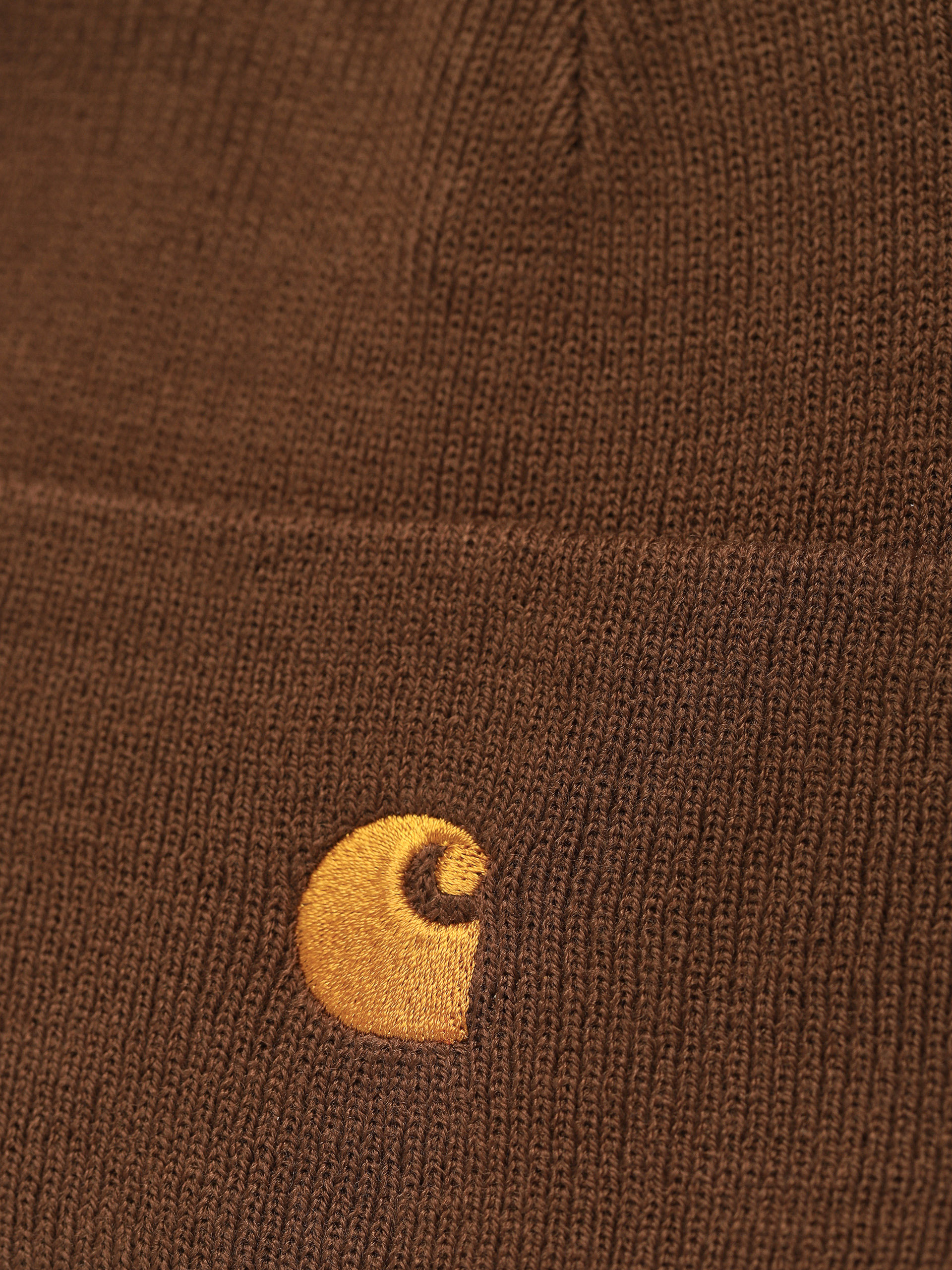 Căciulă Carhartt WIP Chase (tamarind/gold)