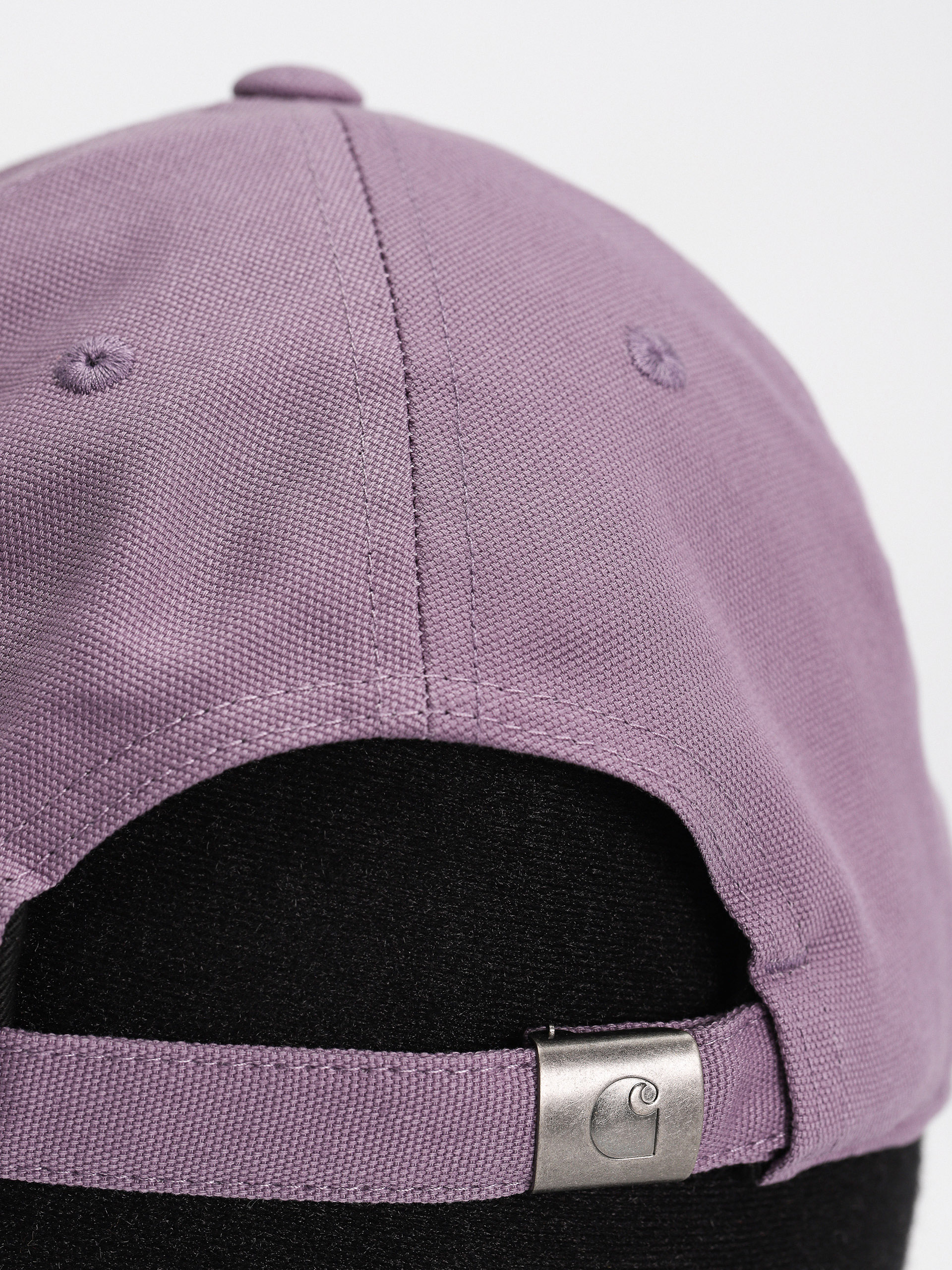 Șapcă Carhartt WIP Canvas Script (glassy purple/discovery green)