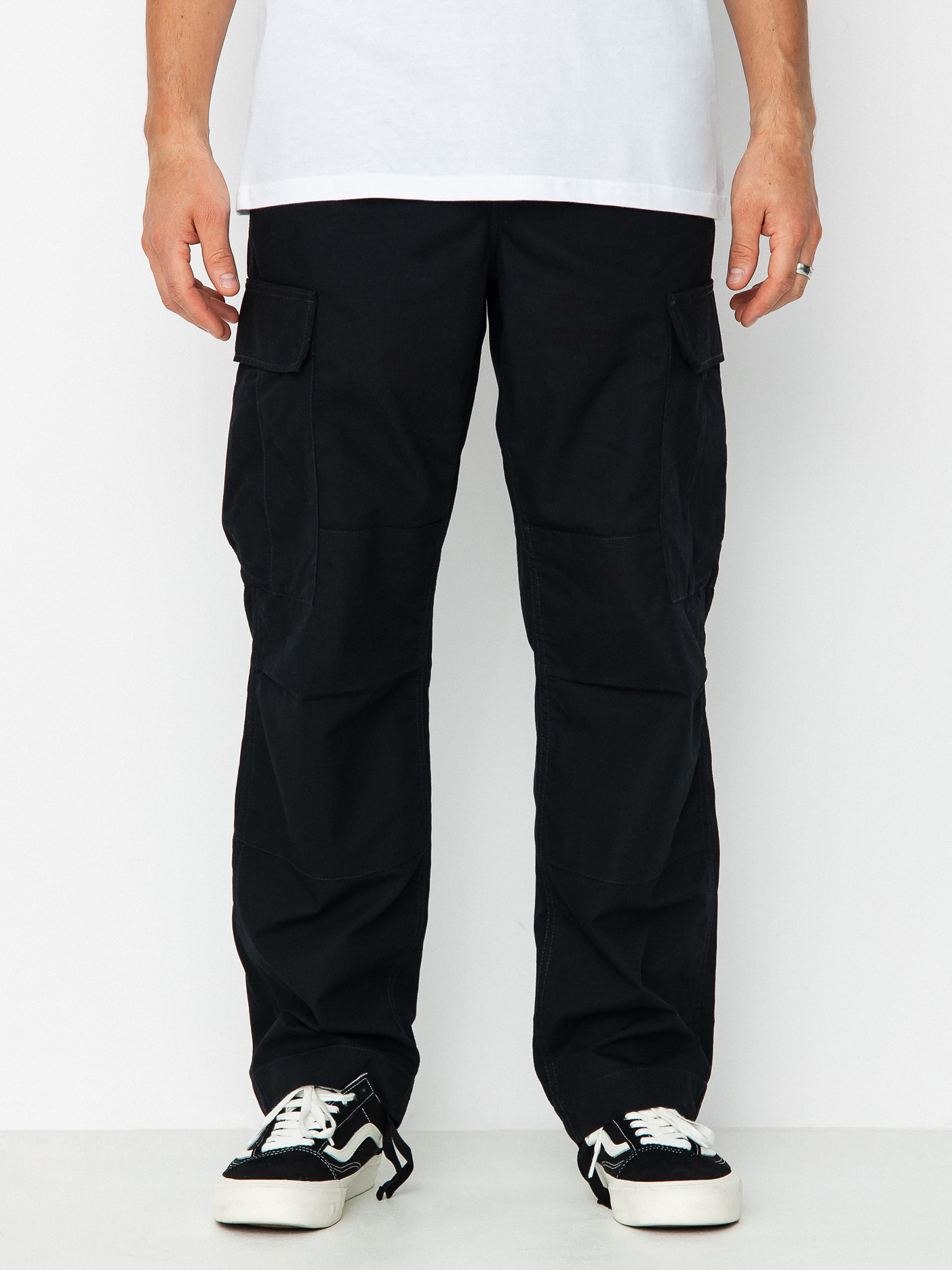 Pantaloni Carhartt WIP Regular Cargo - negru (black)