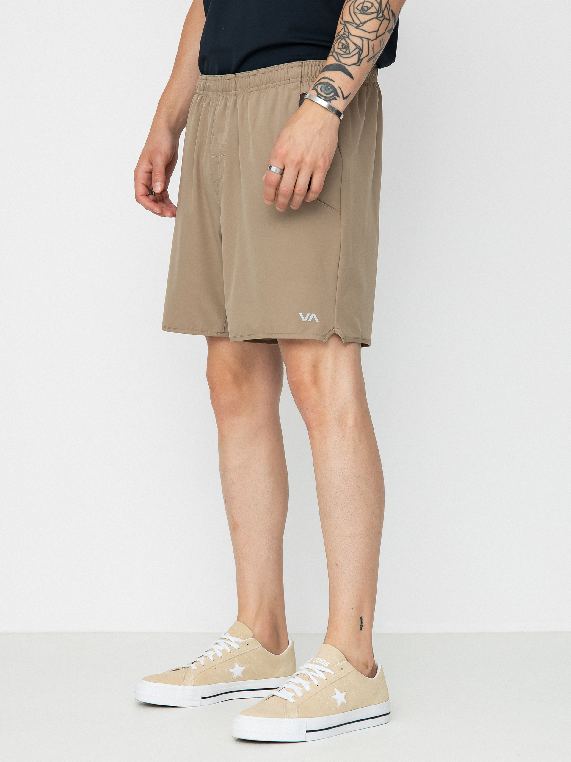 Șort RVCA Yogger Stretch 17 (dark heather)