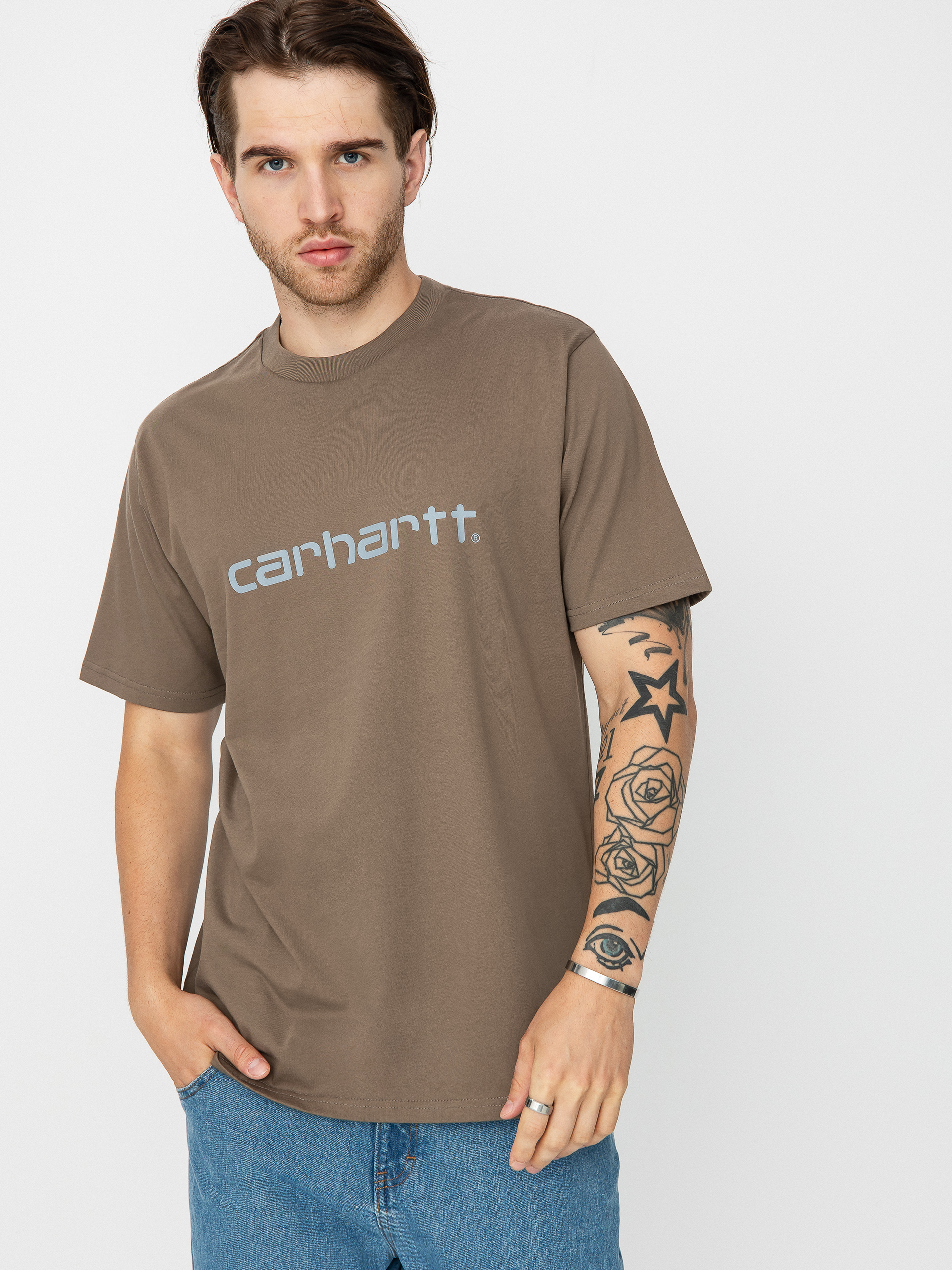 Tricou Carhartt WIP Script (barista/mirror)