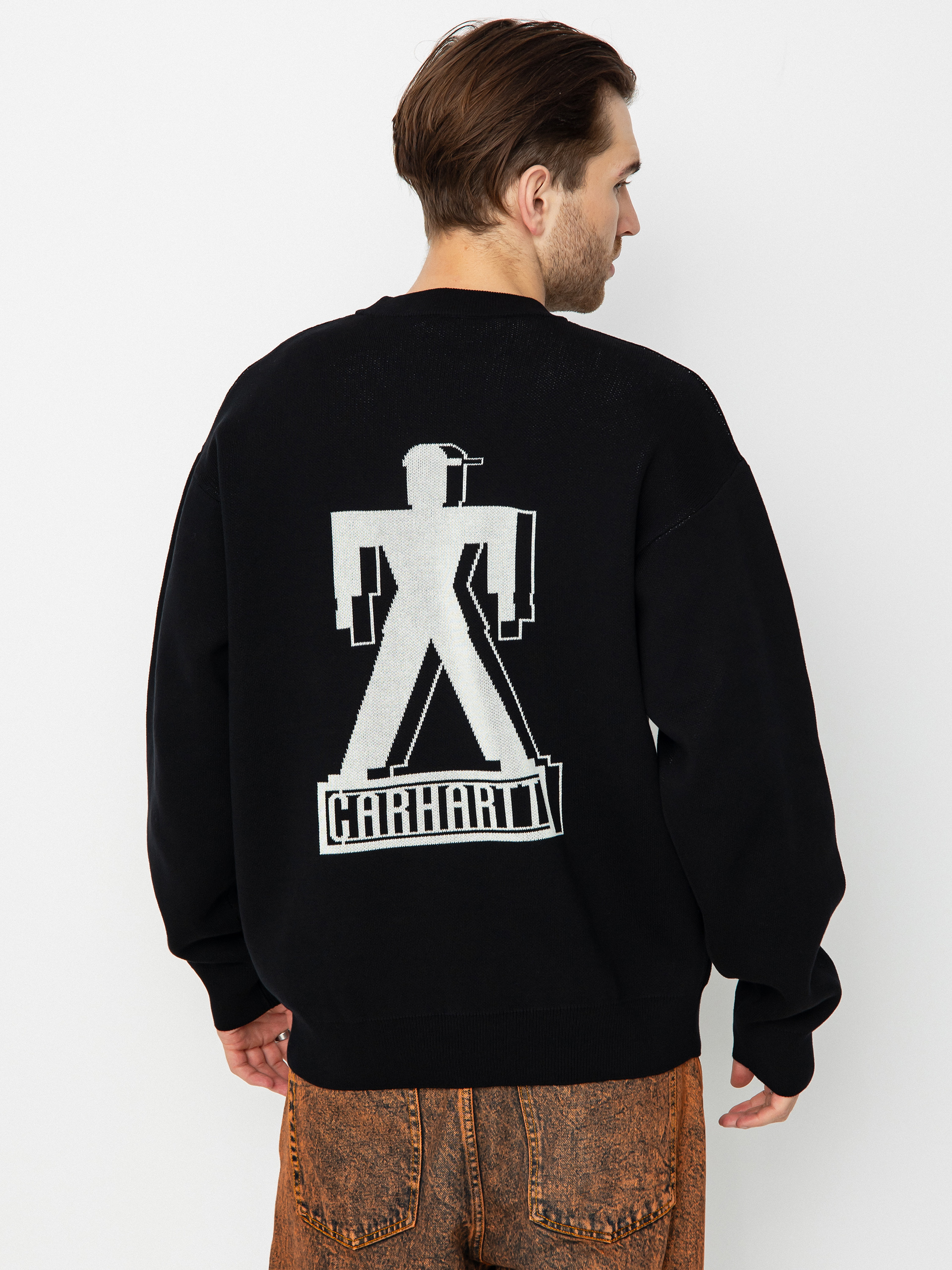 Pulover Carhartt WIP Built (black/wax)