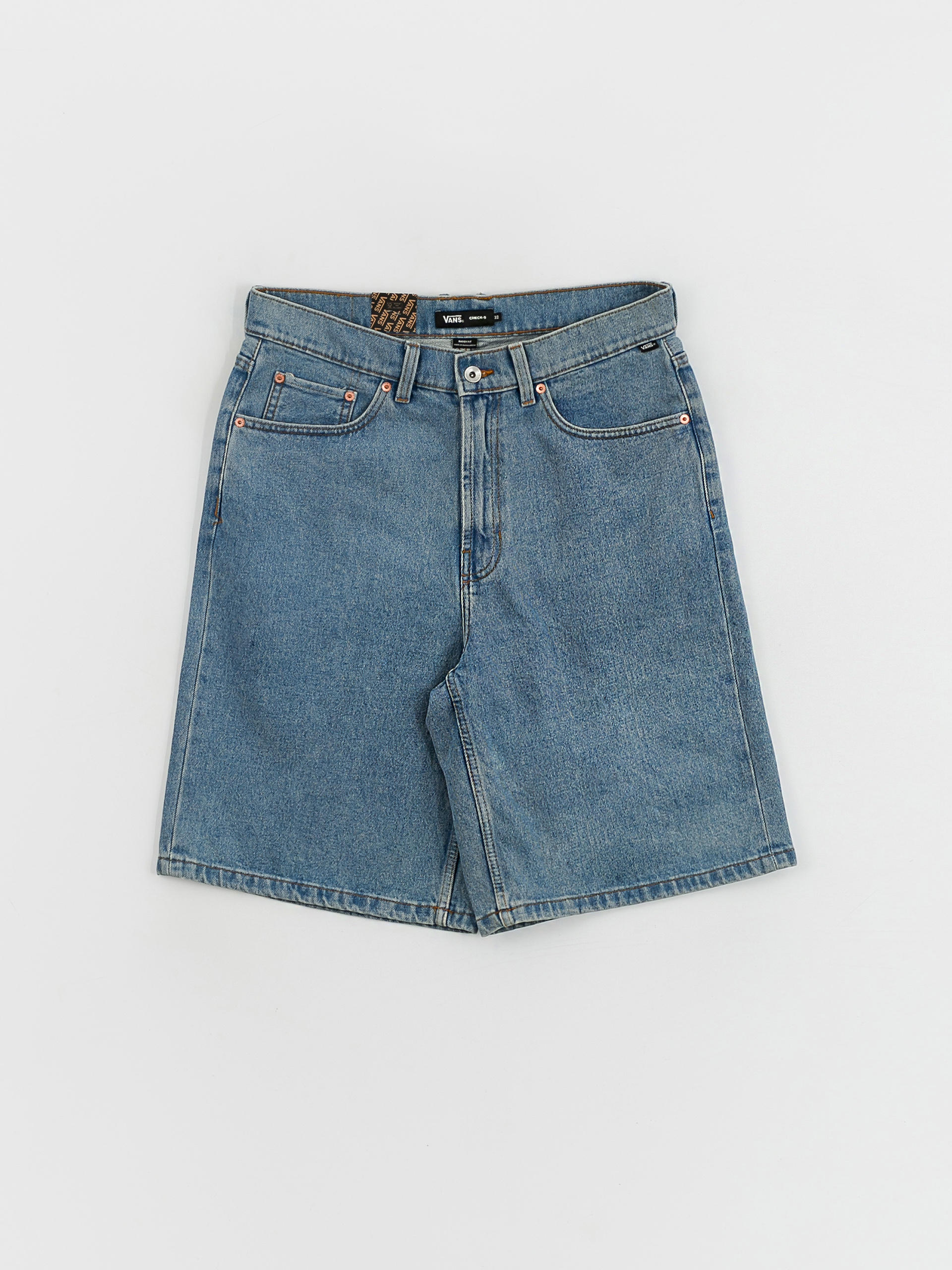 Șort Vans Check 5 Baggy Denim (stonewash/blue)