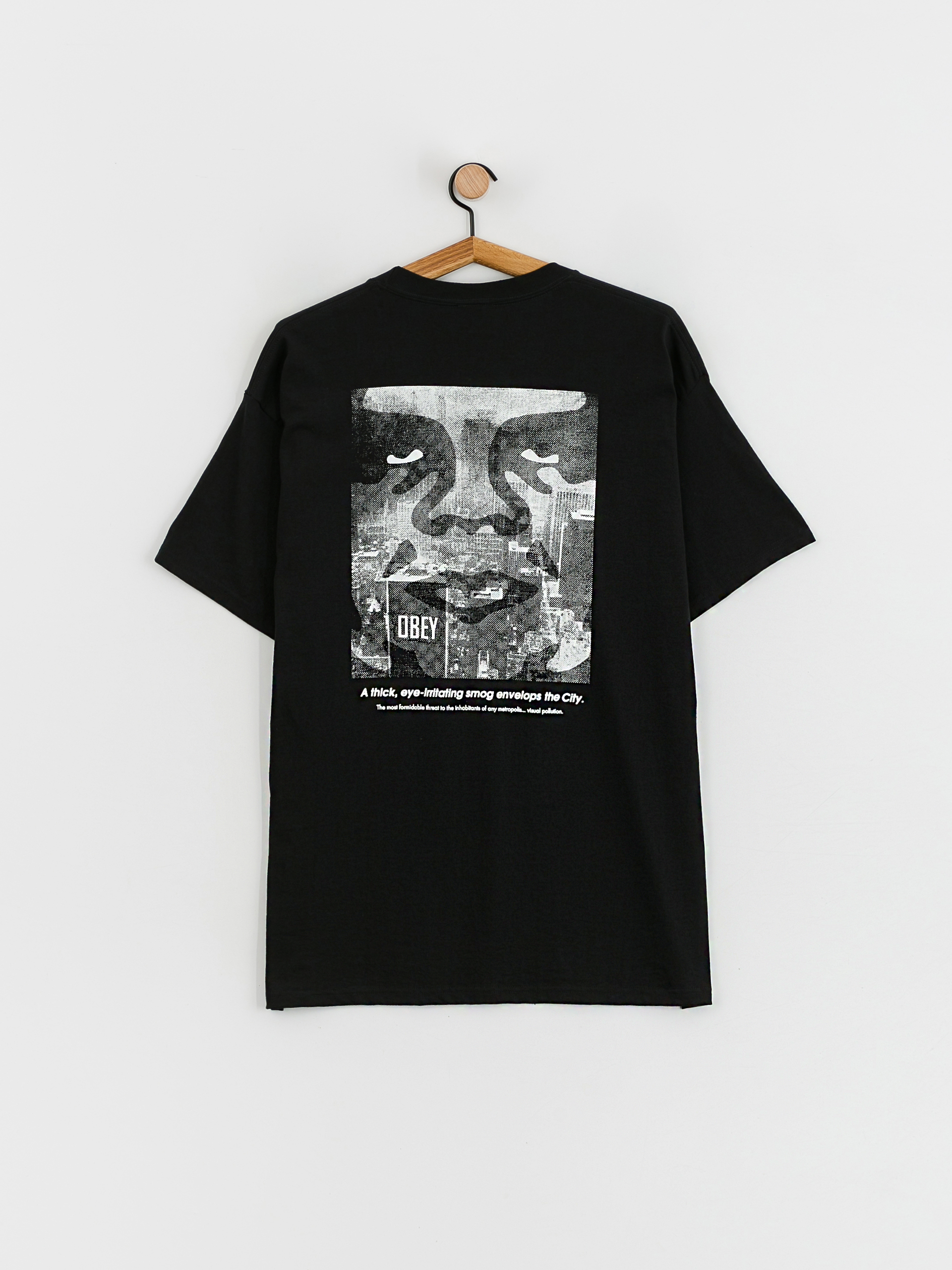 Tricou OBEY Nyc Smog (black)