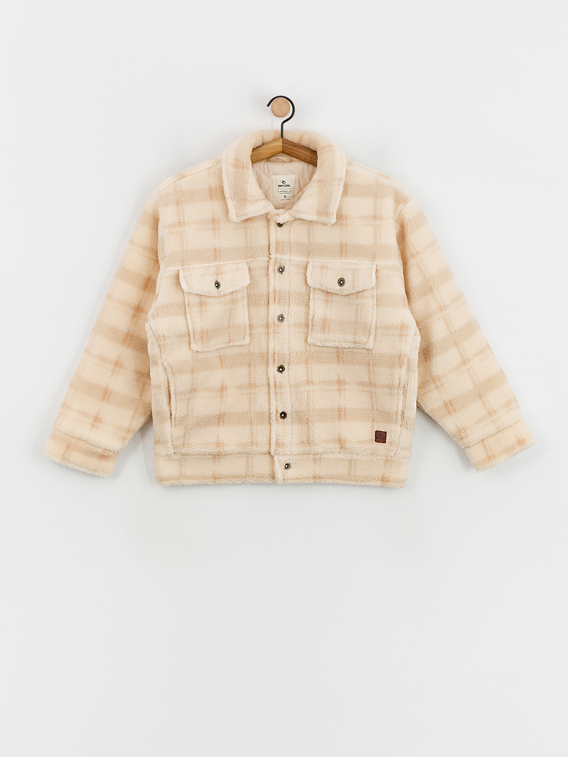 Geacă Rip Curl Sunrise Session Sherpa Wmn (beige)