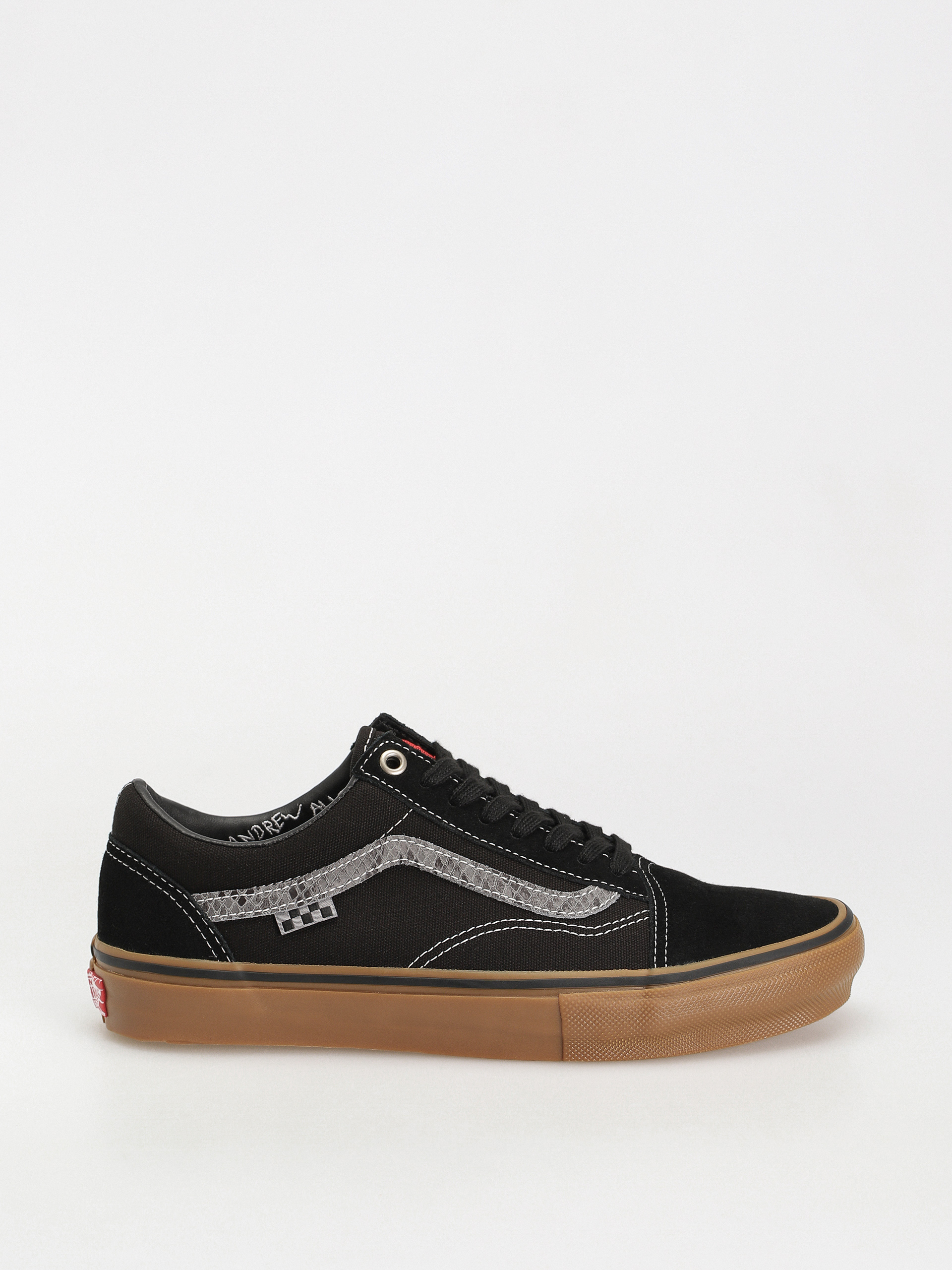 Pantofi Vans X Hockey Skate Old Skool (hockey skateboards black/snake)