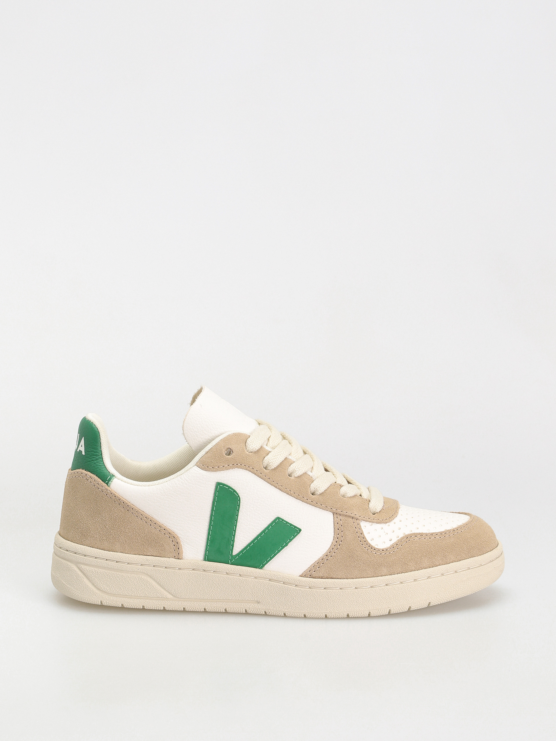 Pantofi Veja V-10 Wmn (extra white emeraude sahara)