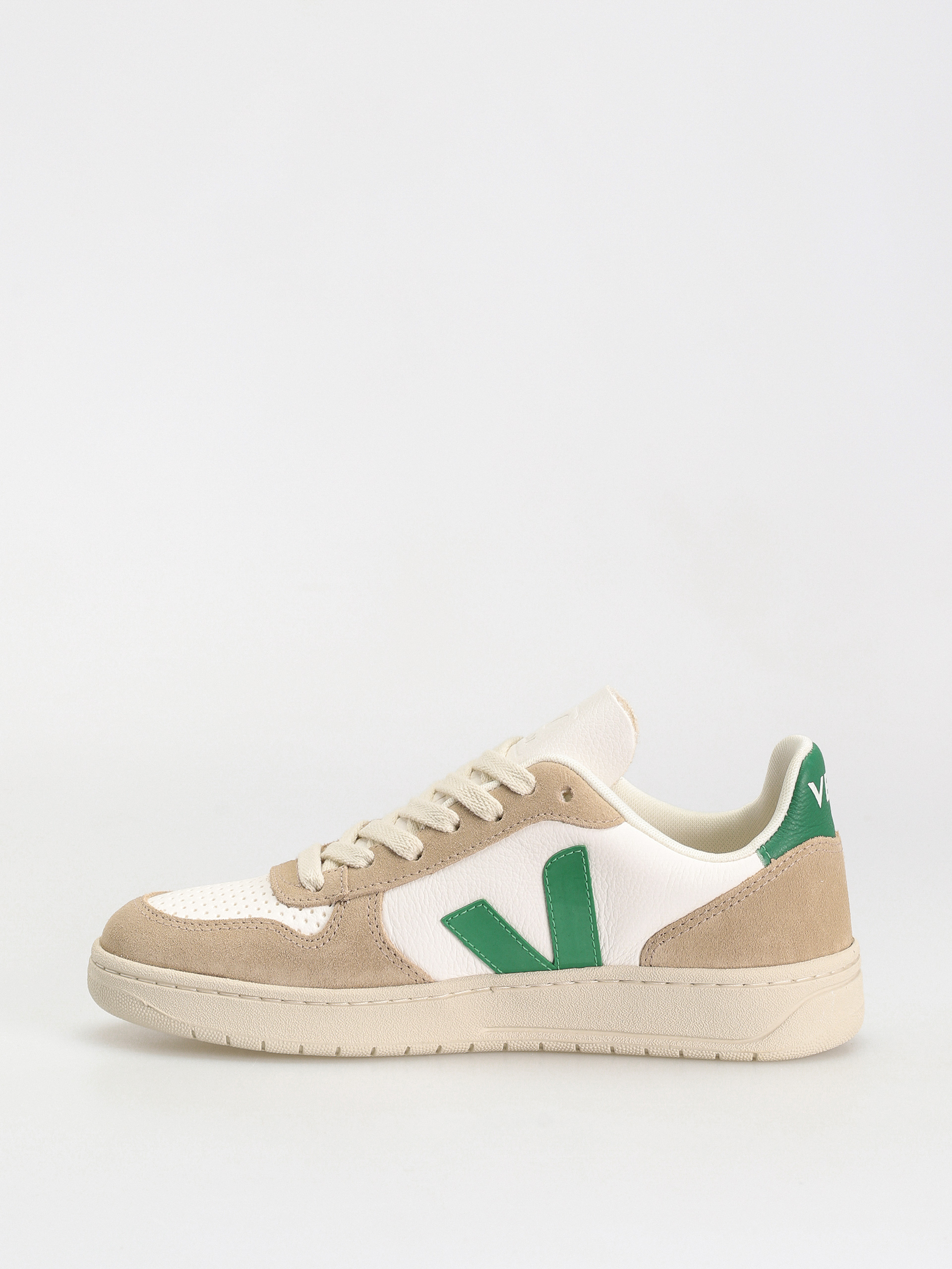Pantofi Veja V-10 Wmn (extra white emeraude sahara)