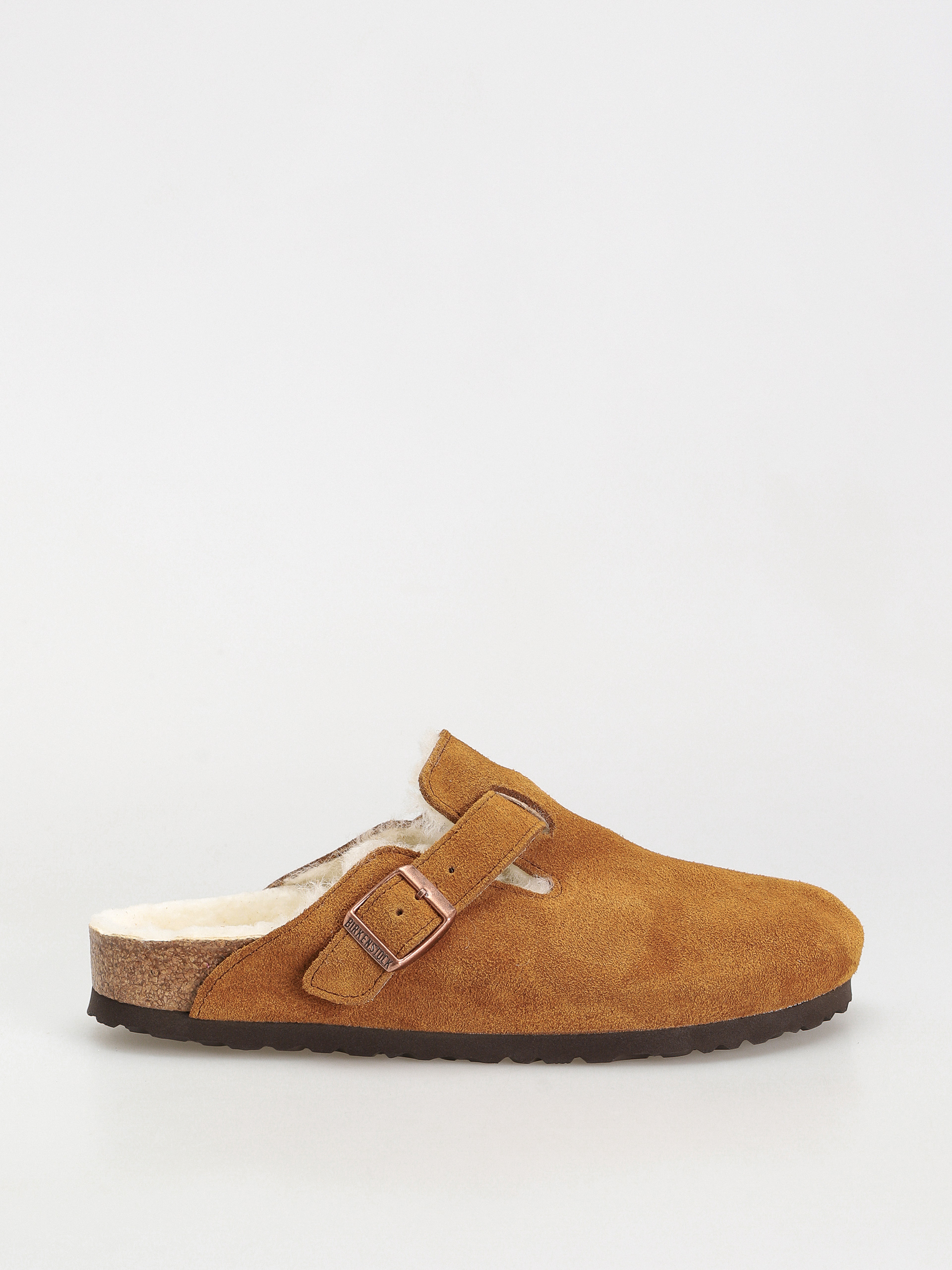 u0218lapi Birkenstock Boston Suede Leather Narrow Wmn (mink)