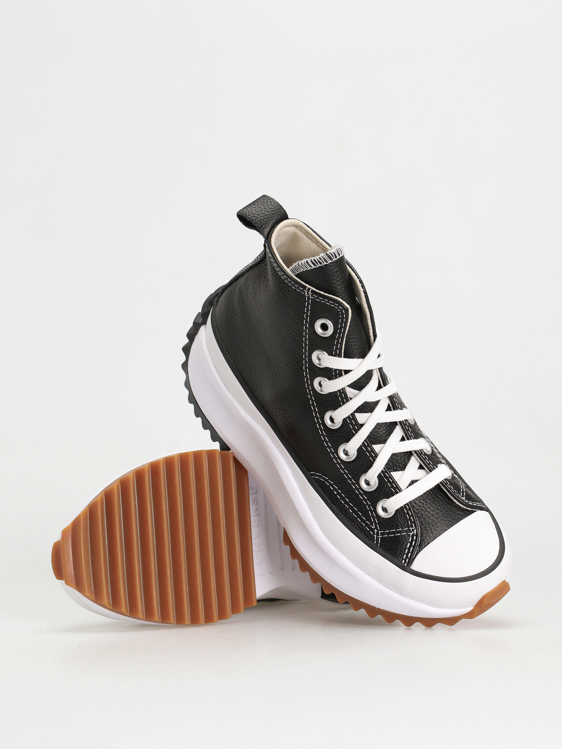 Pantofi Converse Run Star Hike Hi - negru (black/white/gum)