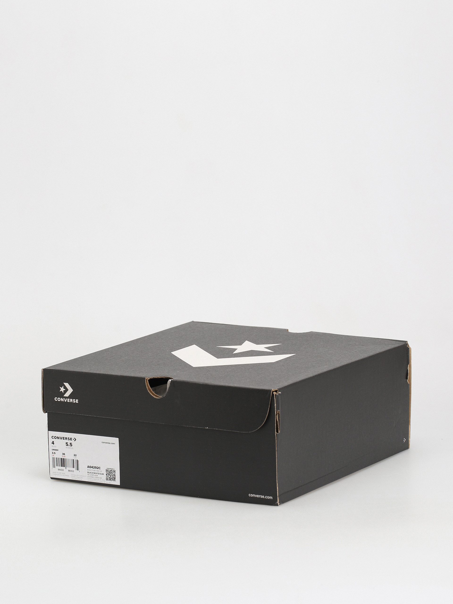 Pantofi Converse Run Star Hike Hi (black/white/gum)