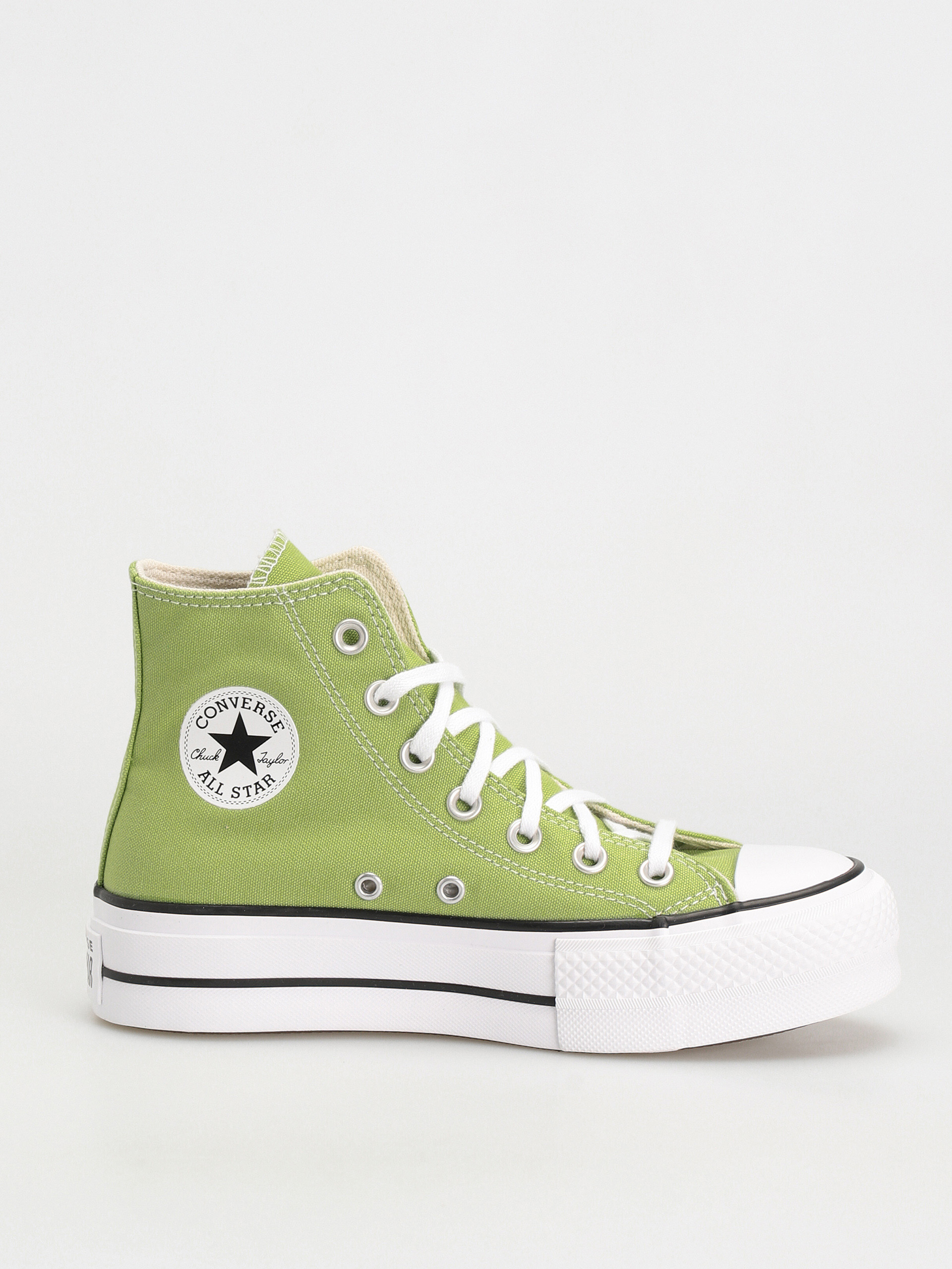Teniși Converse Chuck Taylor All Star Lift Hi Wmn (vitality green/white/black)