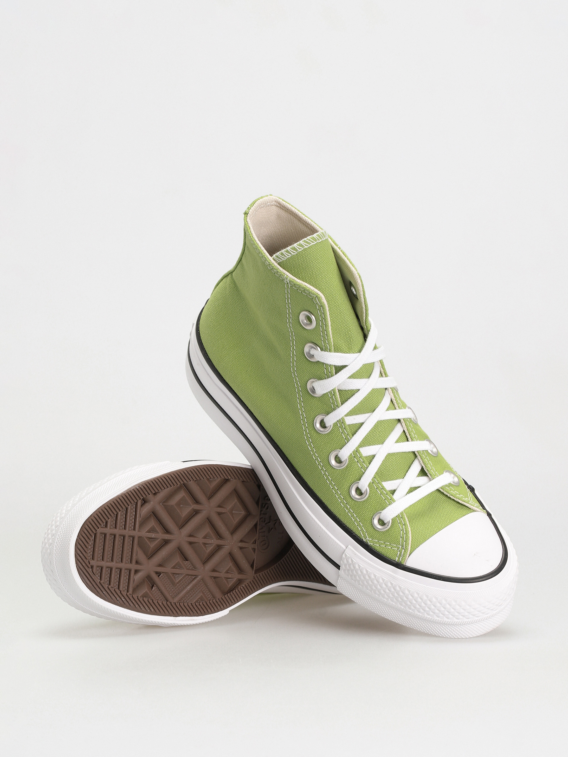 Teniși Converse Chuck Taylor All Star Lift Hi Wmn (vitality green/white/black)