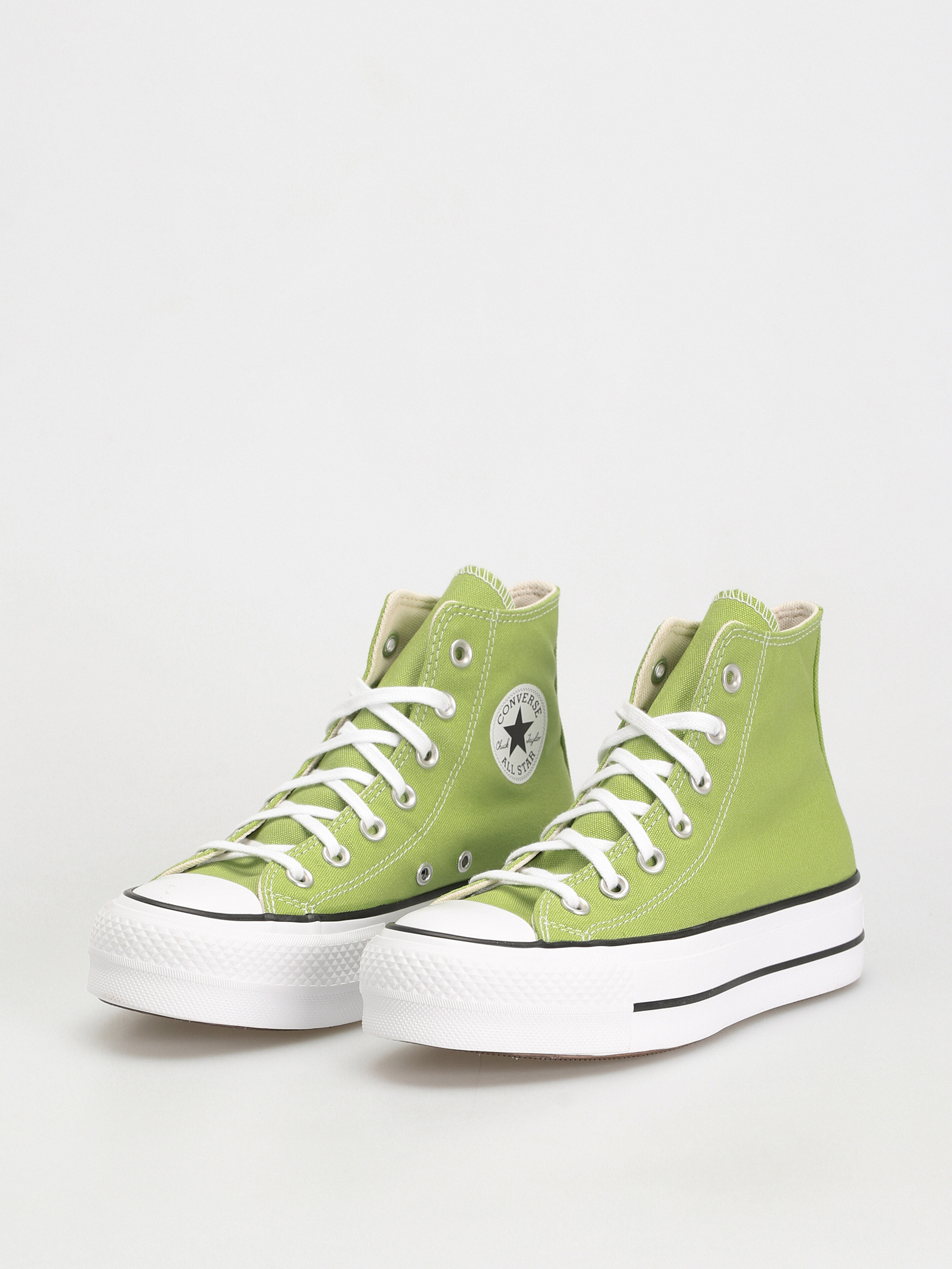 Teniși Converse Chuck Taylor All Star Lift Hi Wmn (vitality green/white/black)