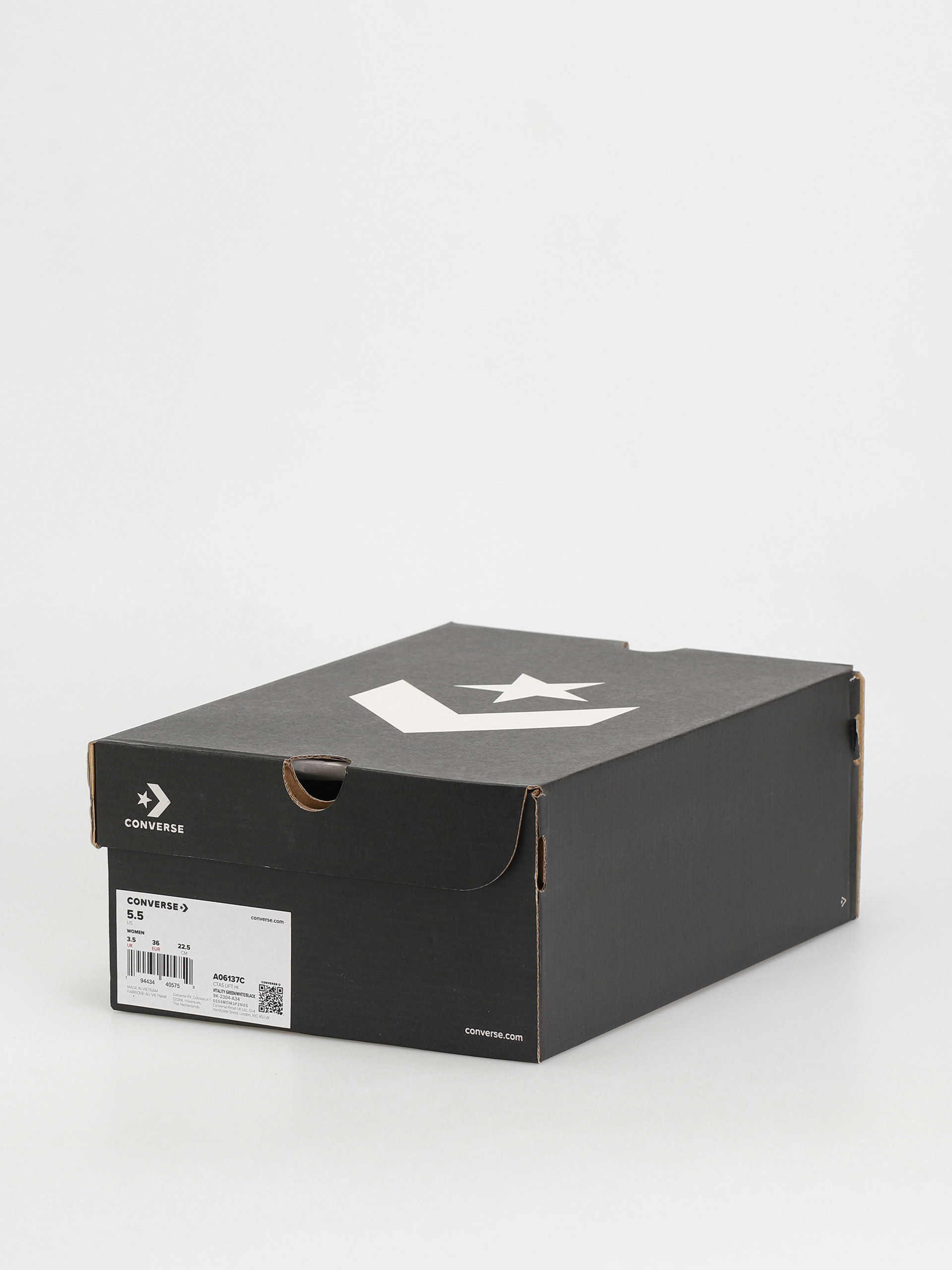 Teniși Converse Chuck Taylor All Star Lift Hi Wmn (vitality green/white/black)