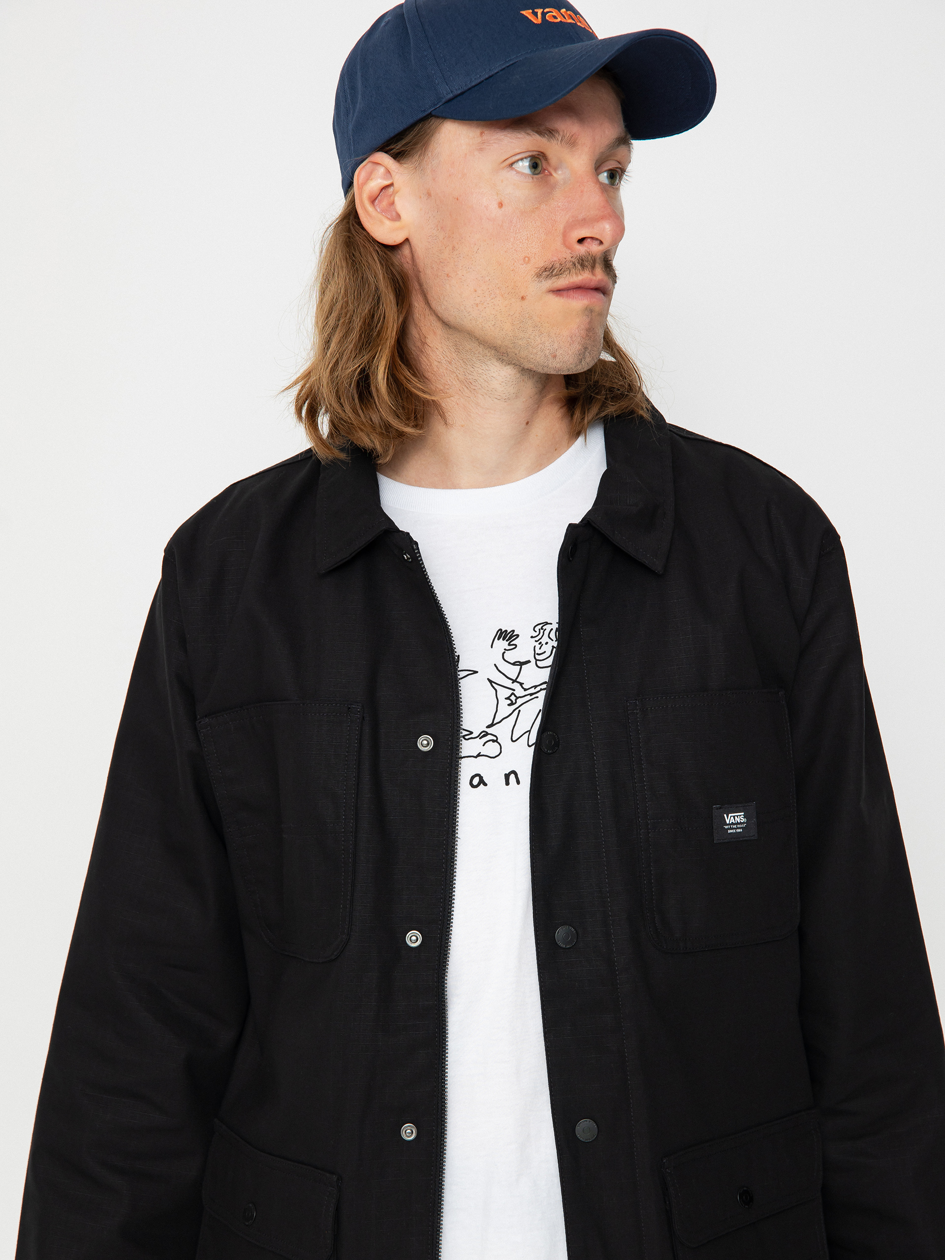 Geacă Vans Drill Chore Coat Lined (black)