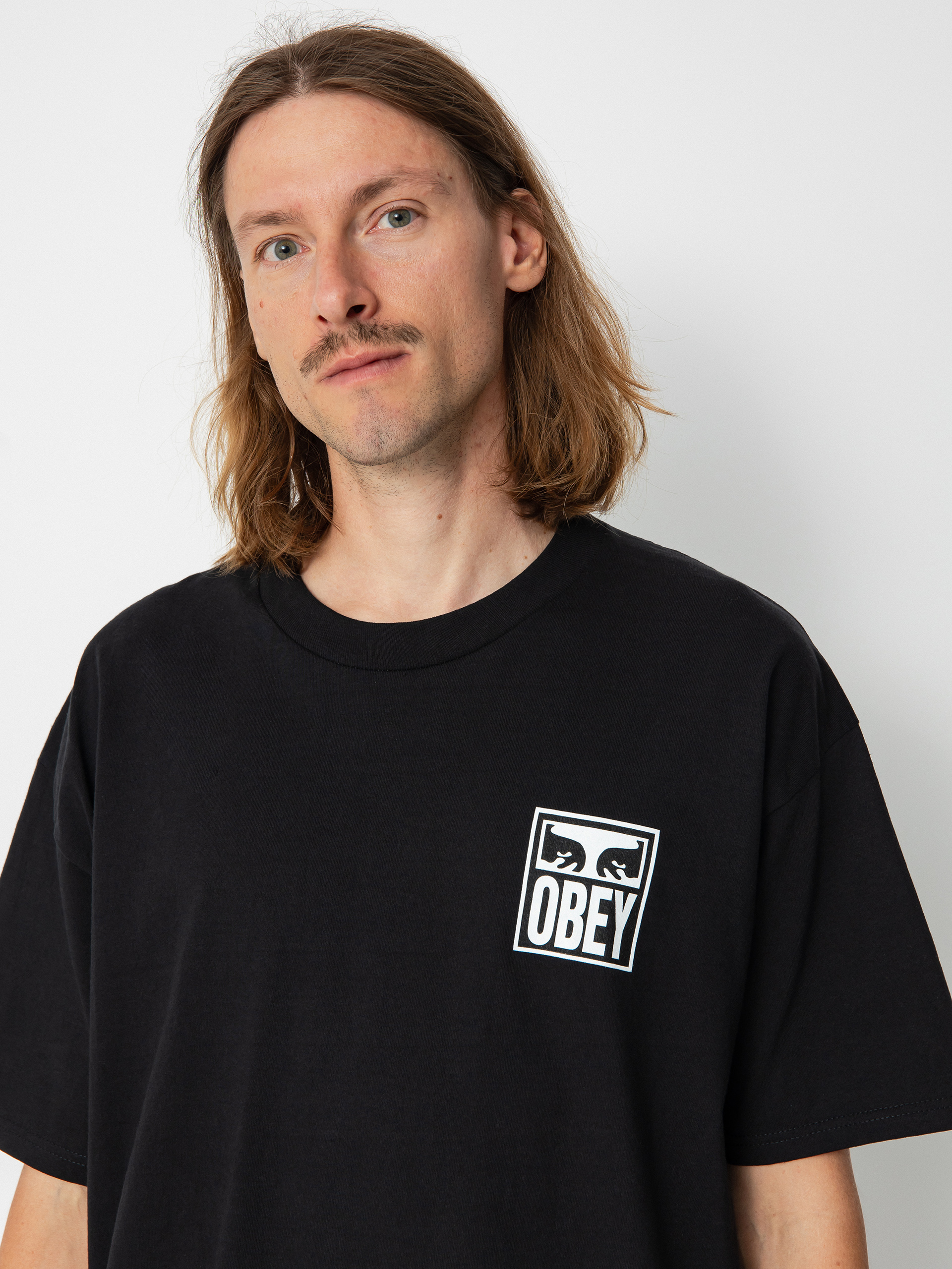 Tricou OBEY Eyes Icon 2 (black)