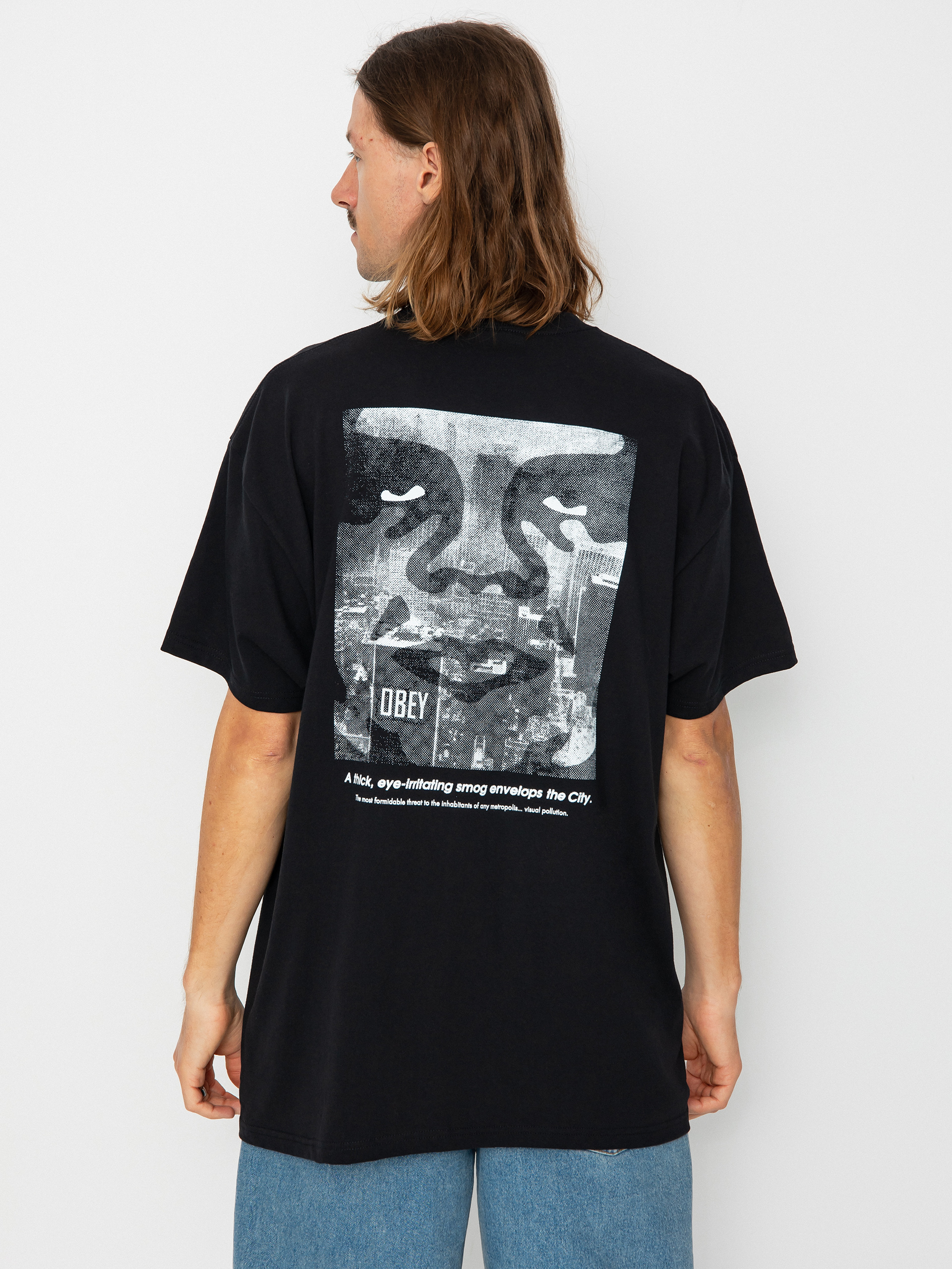 Tricou OBEY Nyc Smog (black)