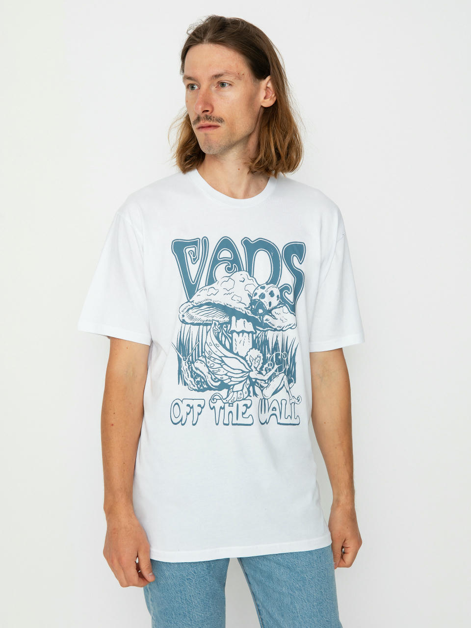 Tricou Vans Lost And Found Thrifting (white)