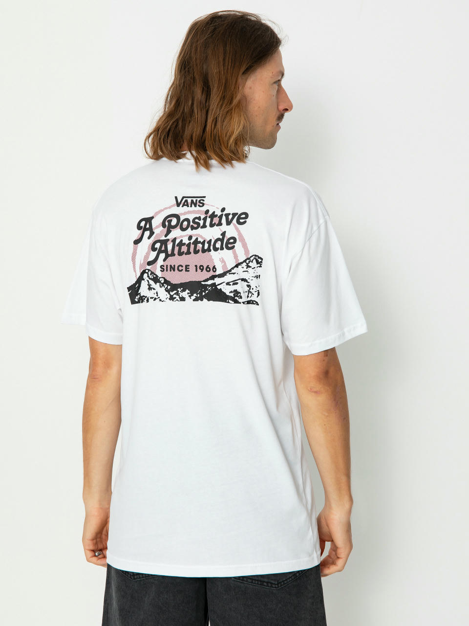 Tricou Vans Positive Attitude (white)