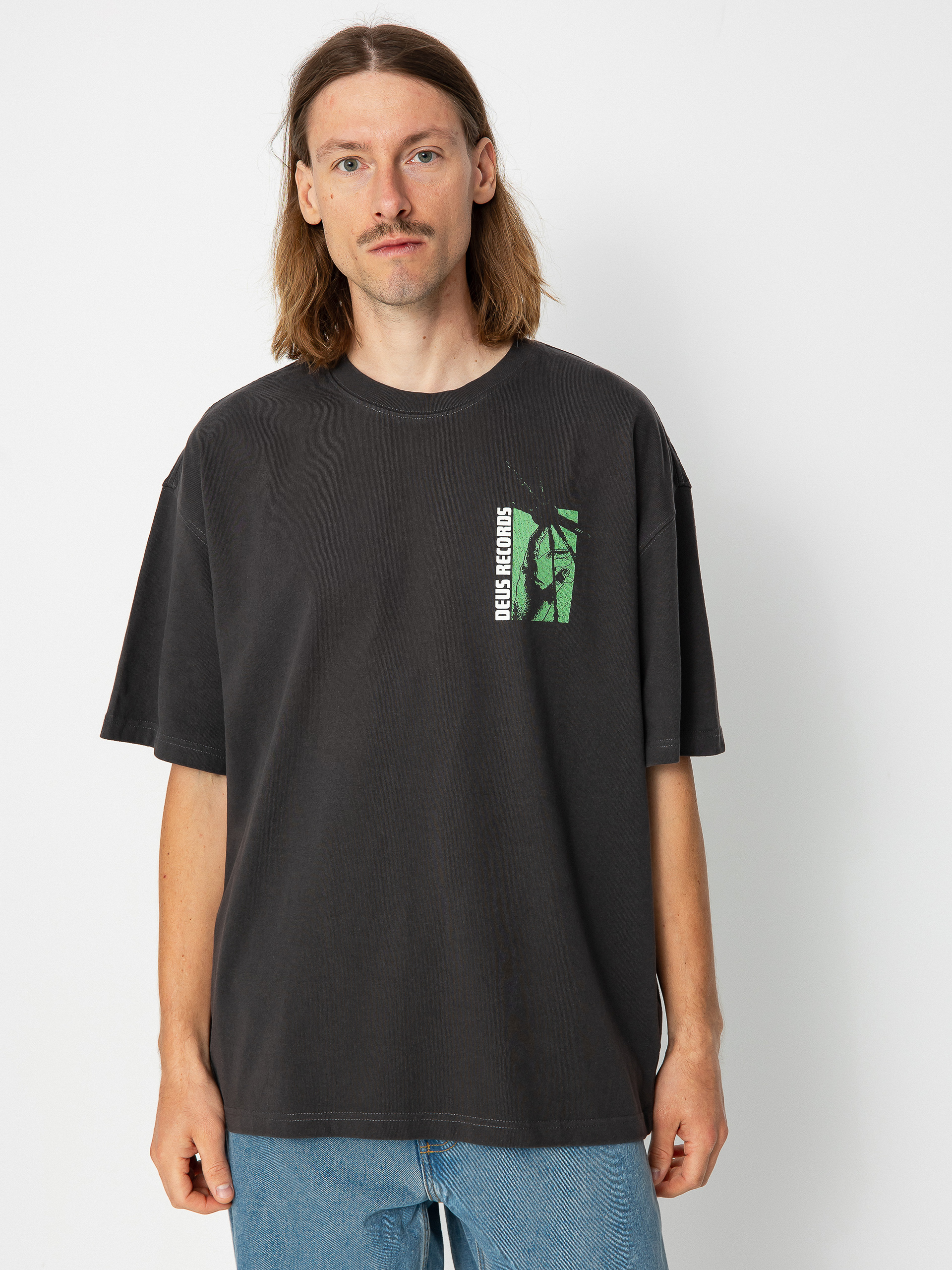 Tricou Deus Ex Machina Time And Sound (anthracite)